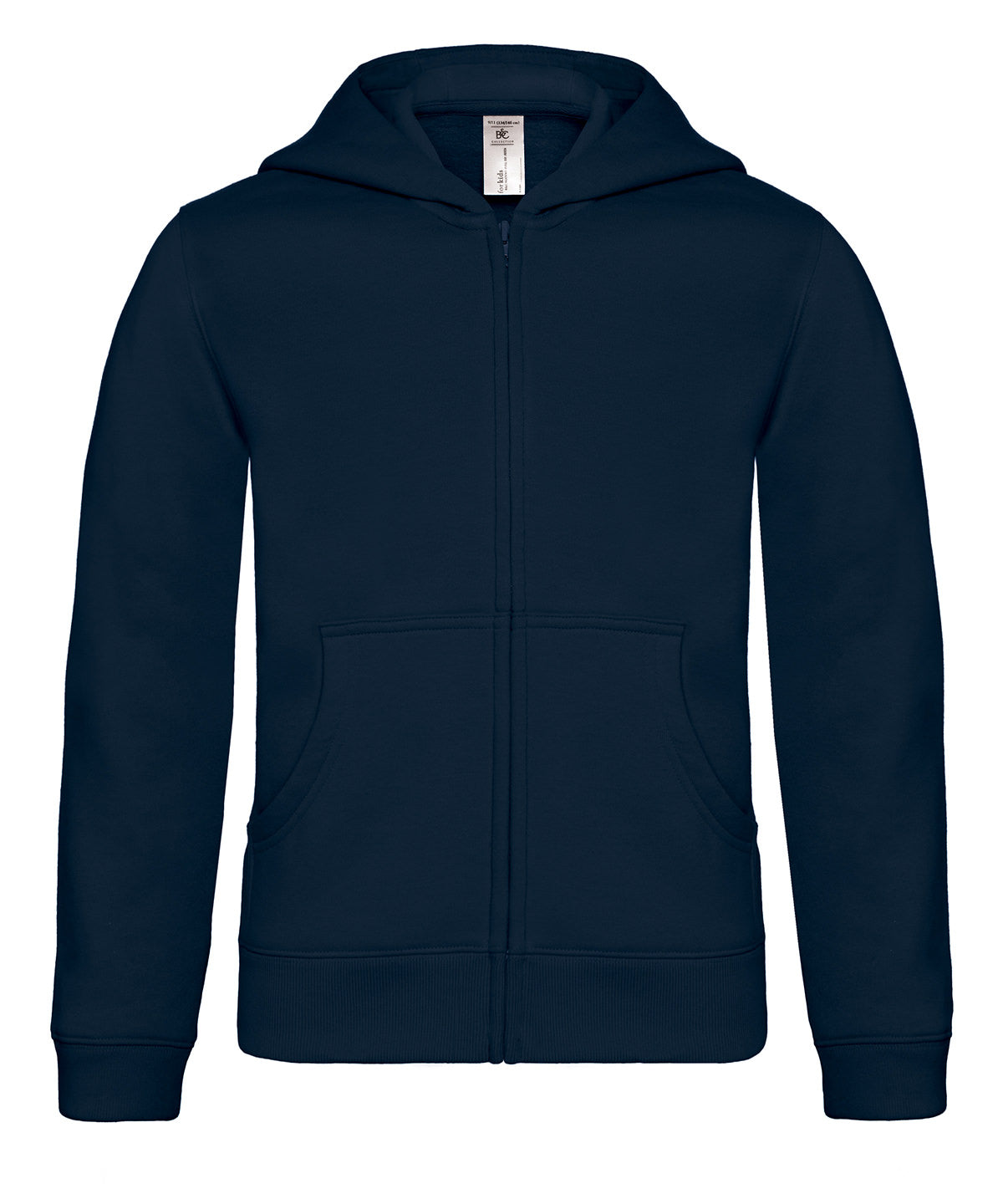 Hettupeysur - B&C Hooded Full-zip /kids