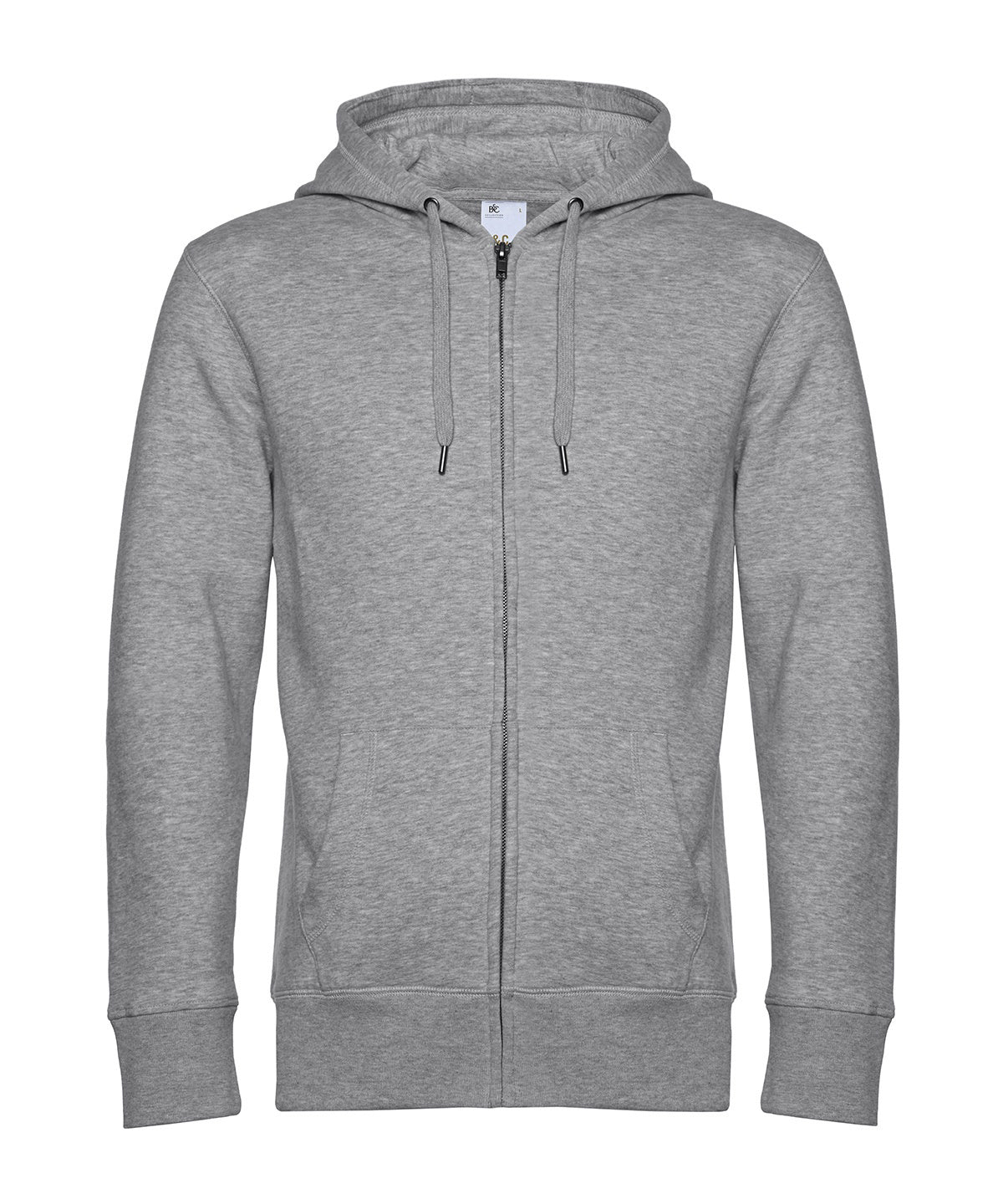 Hettupeysur - B&C KING Zipped Hood