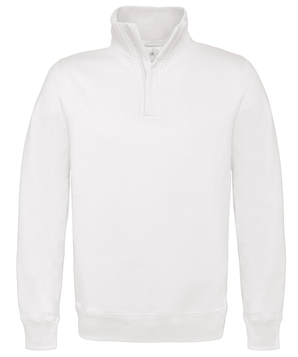 Háskólapeysur - B&C ID.004 ¼ Zip Sweatshirt