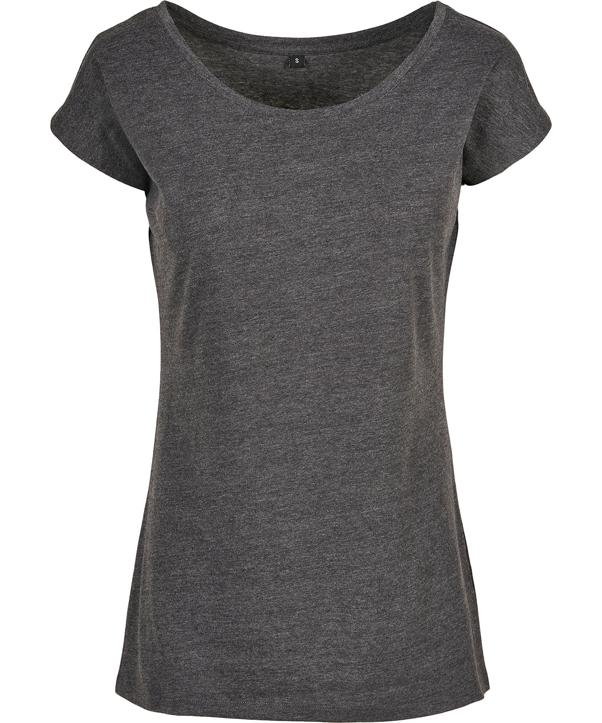 Stuttermabolir - Women's Wide Neck Tee