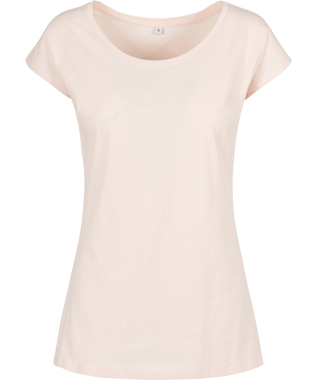 Stuttermabolir - Women's Wide Neck Tee