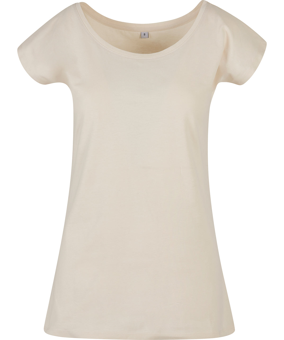Stuttermabolir - Women's Wide Neck Tee