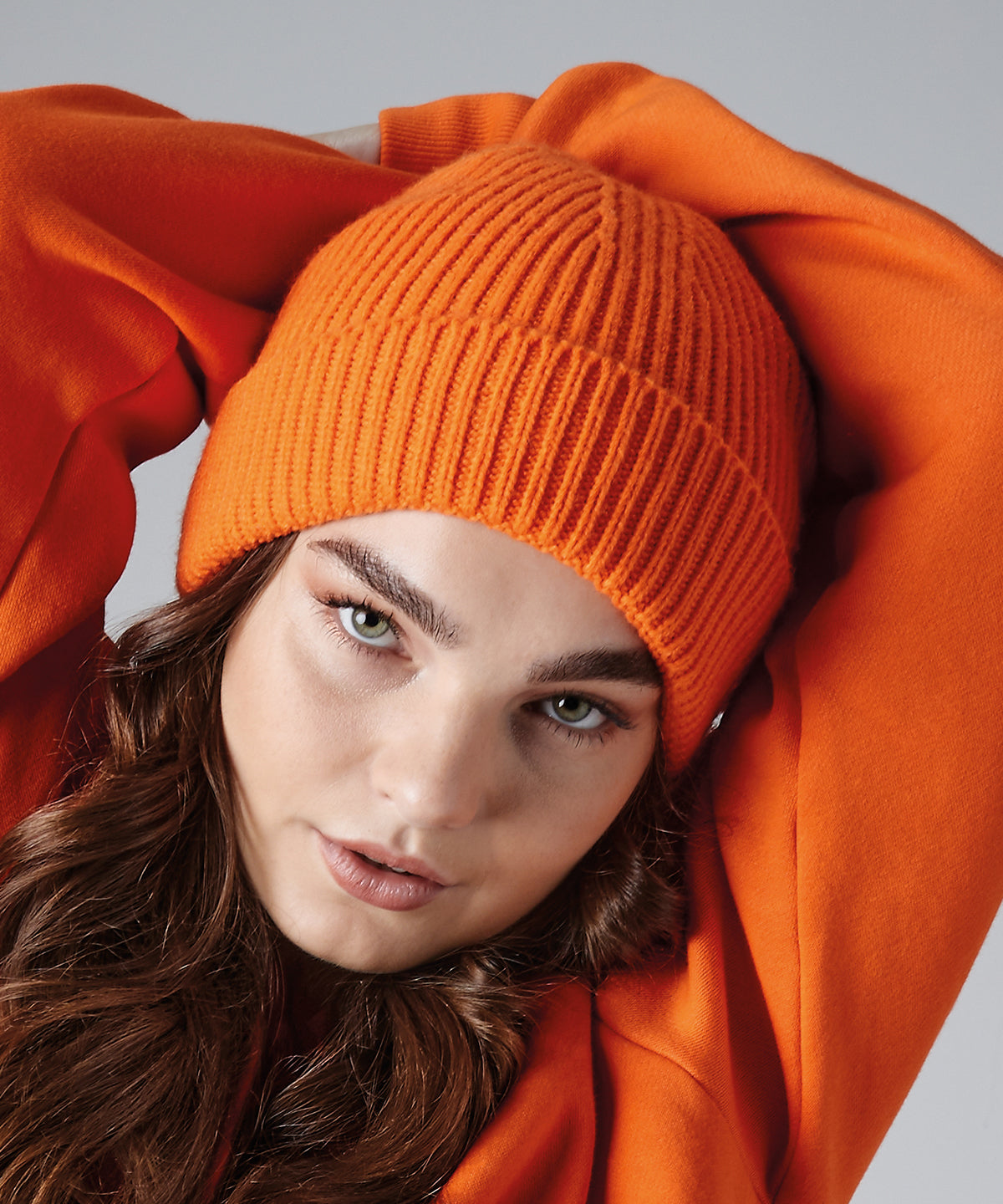 Húfur - Engineered Knit Ribbed Beanie