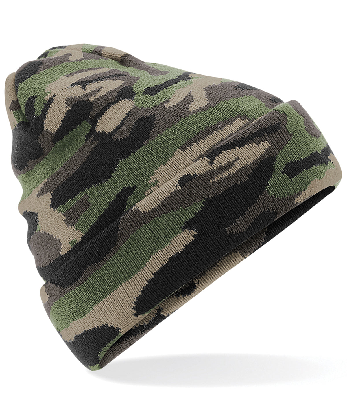 Húfur - Camo Cuffed Beanie