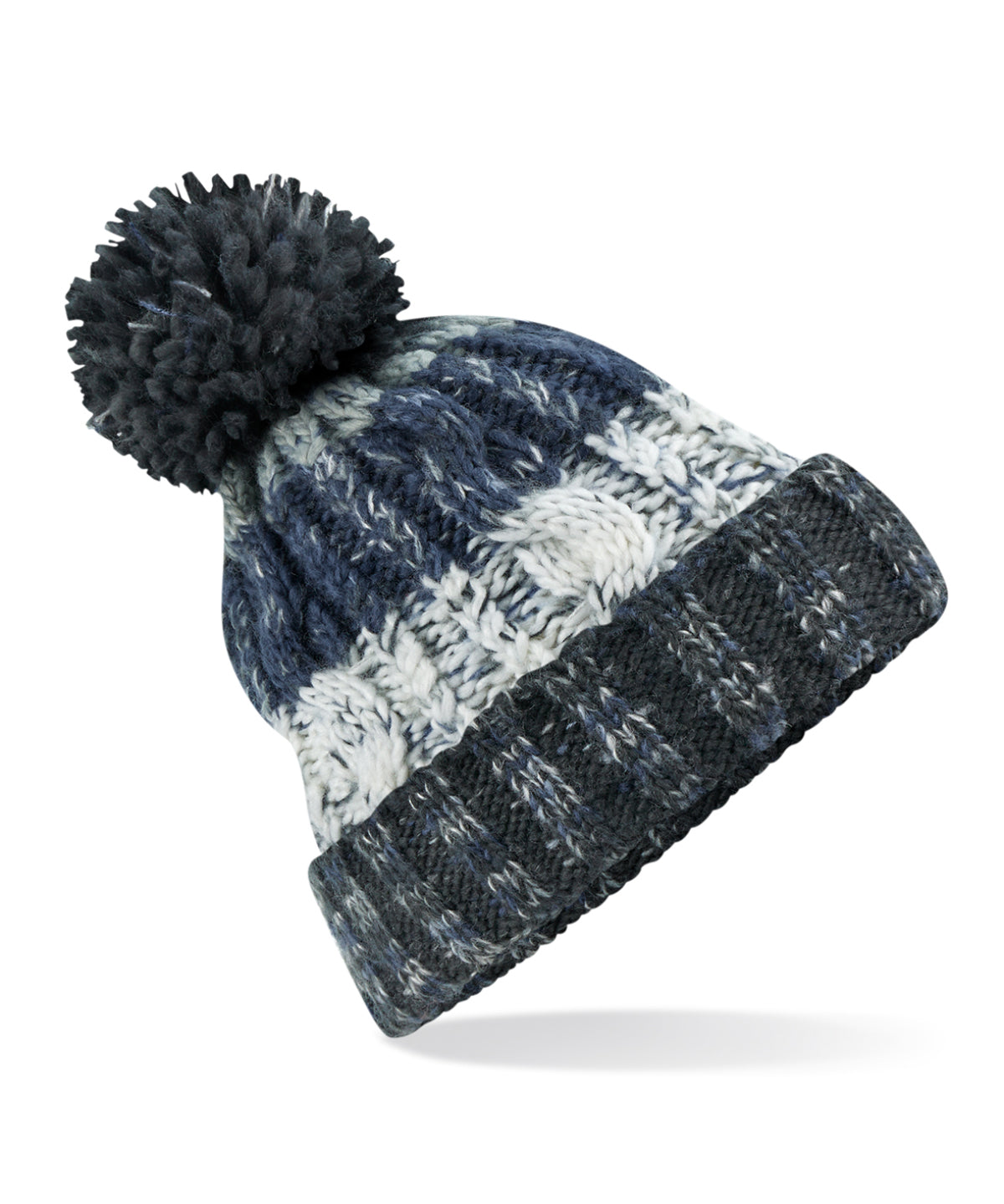Húfur - Corkscrew Pom Pom Beanie