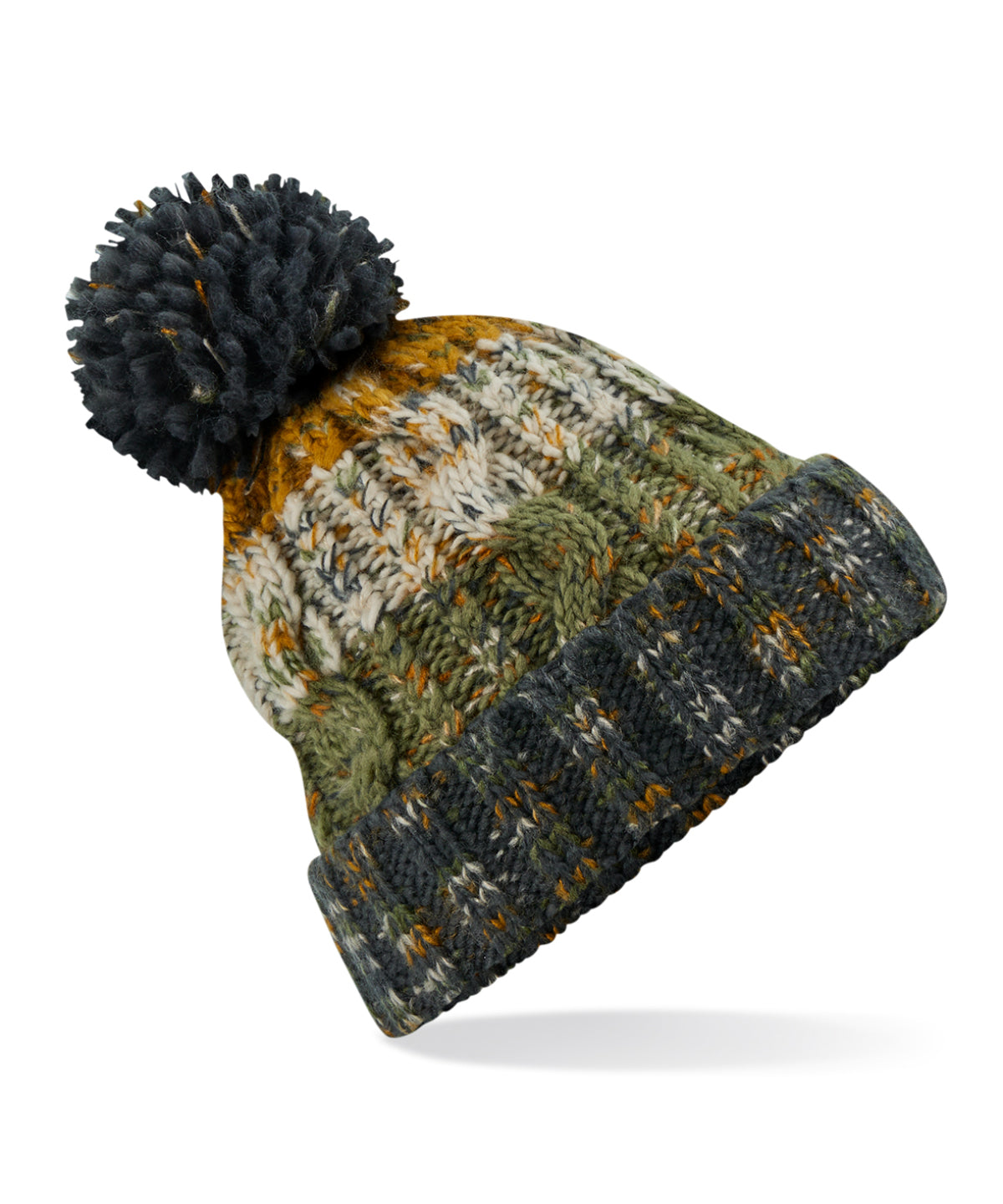 Húfur - Corkscrew Pom Pom Beanie