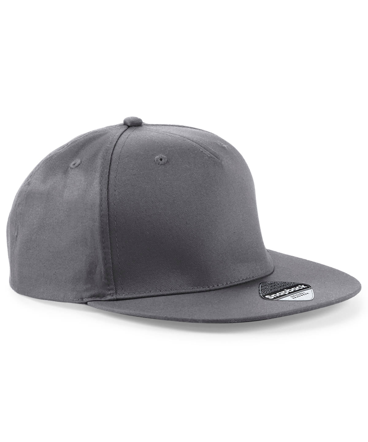 Húfur - 5-panel Snapback Rapper Cap