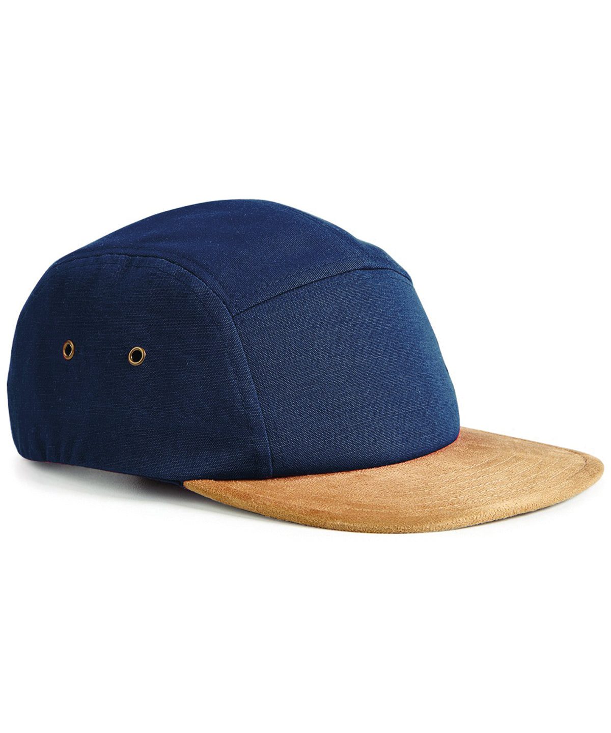 Húfur - Suede Peak 5-panel Cap