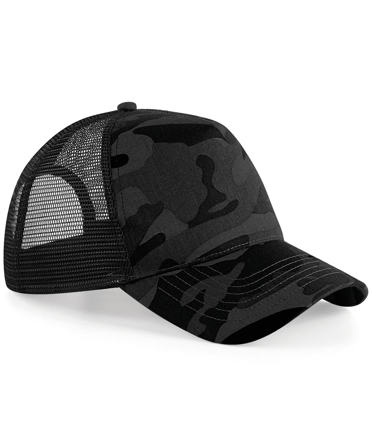 Húfur - Camo Snapback Trucker