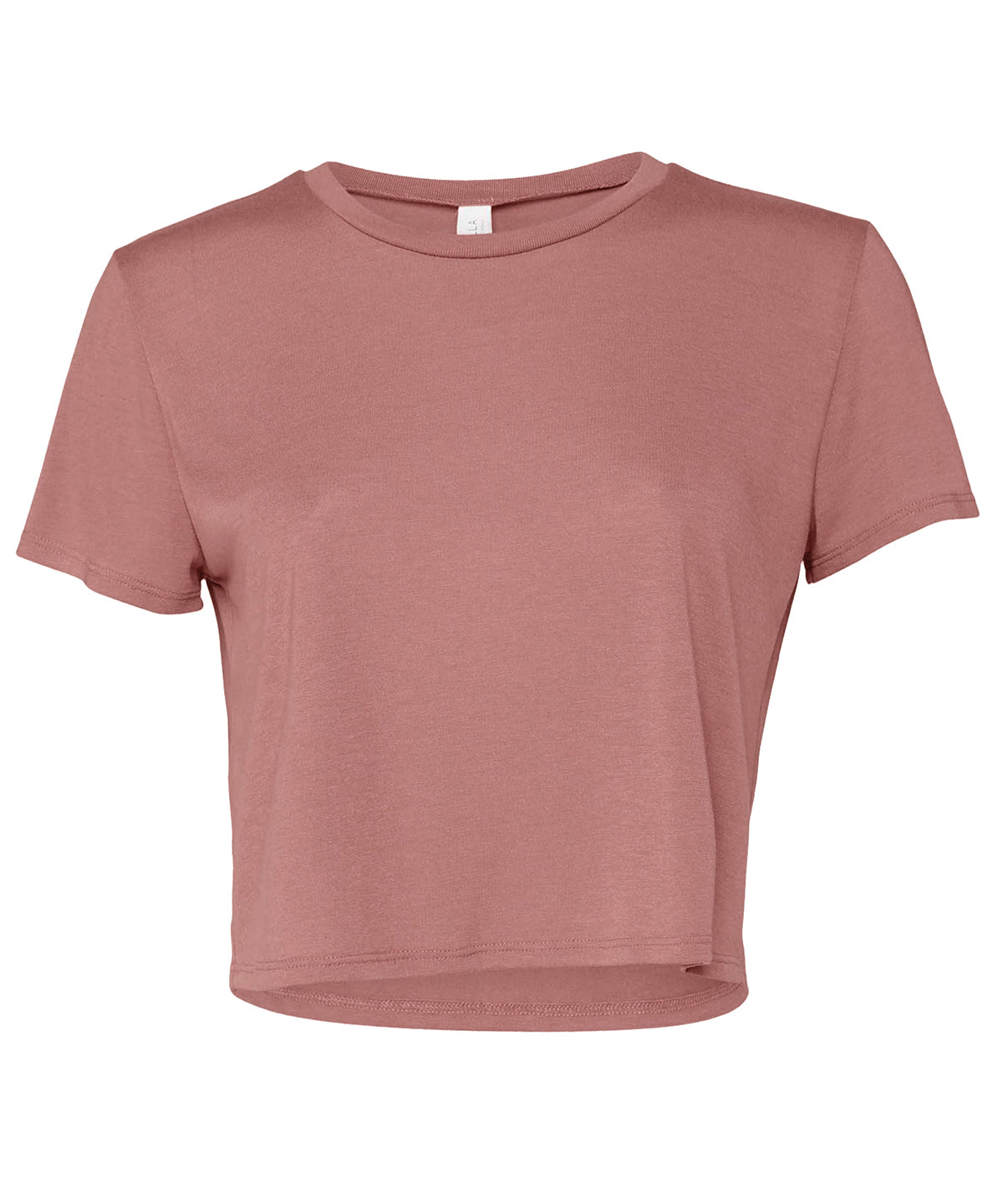 Stuttermabolir - Women's Flowy Cropped Tee