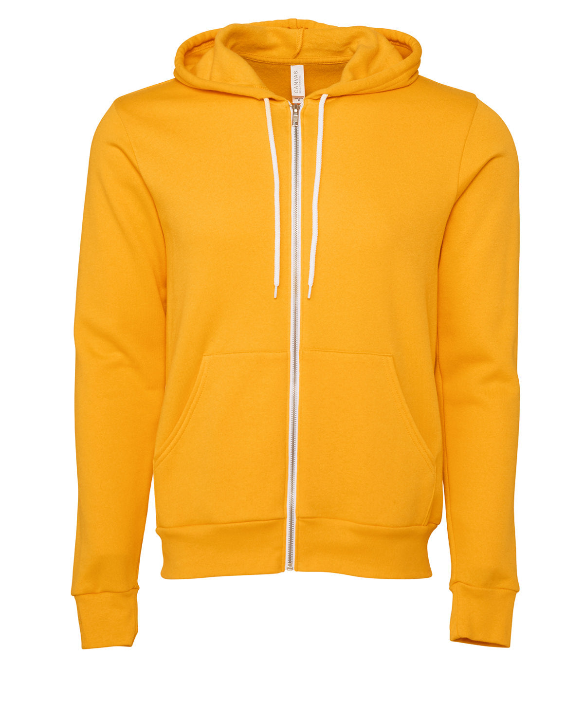 Hettupeysur - Unisex Polycotton Fleece Full-zip Hoodie