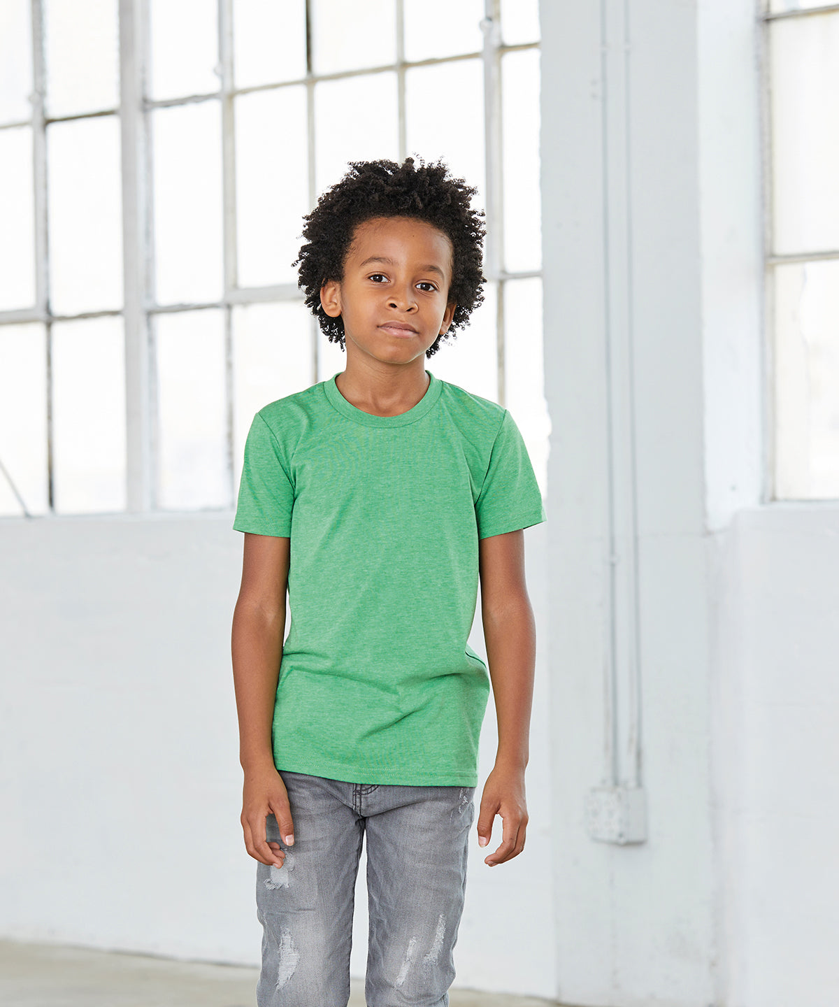 Stuttermabolir - Youth Triblend Short Sleeve Tee