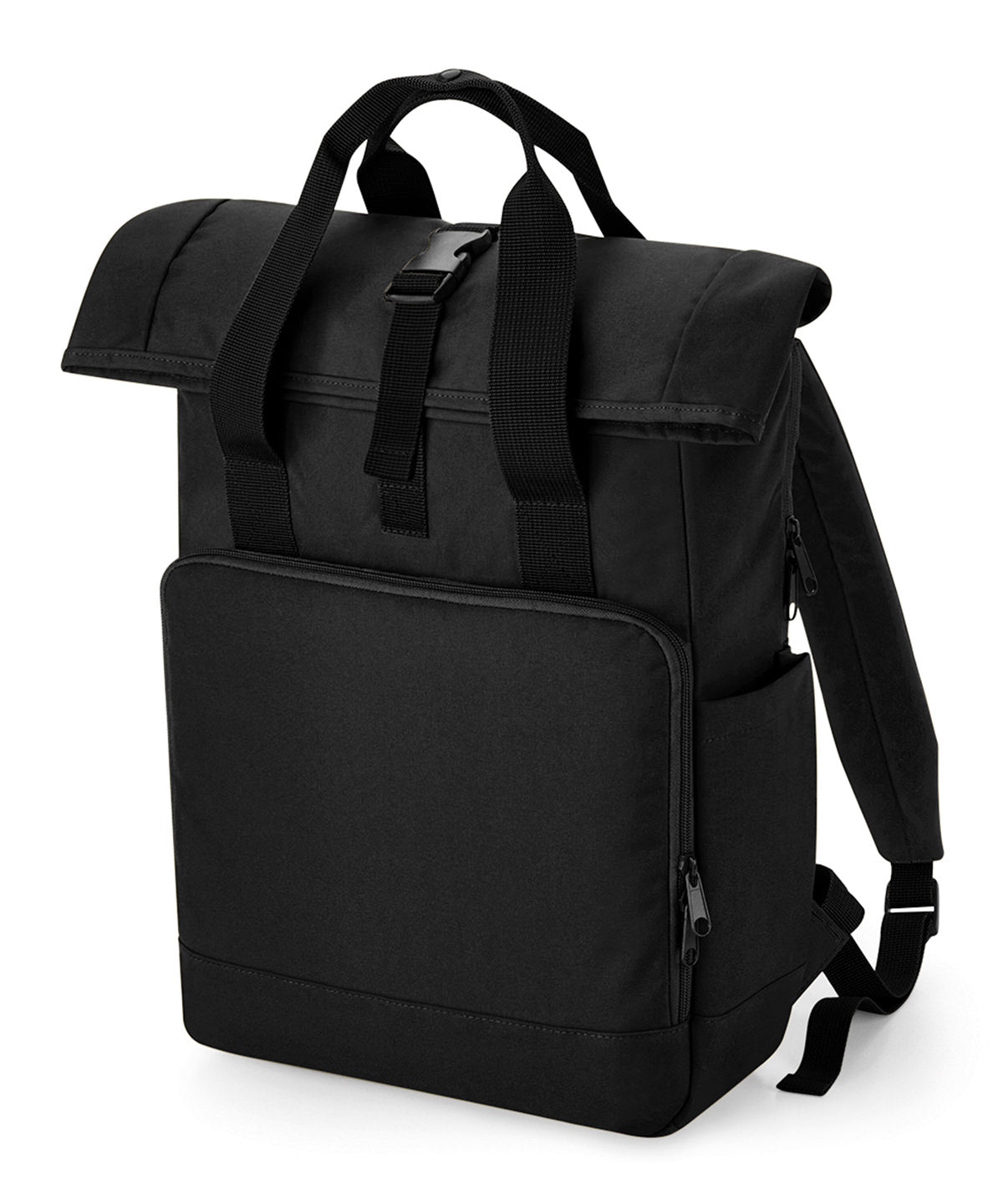 Töskur - Recycled Twin Handle Roll-top Laptop Backpack