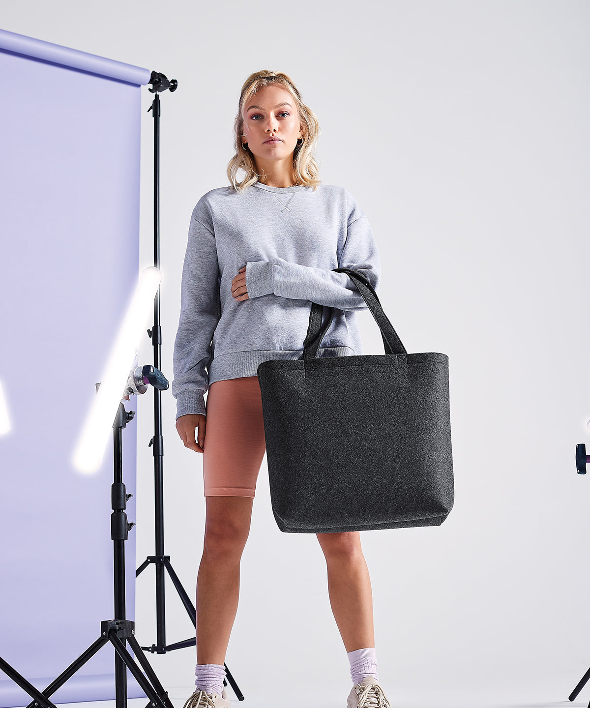 Töskur - Felt Shopper