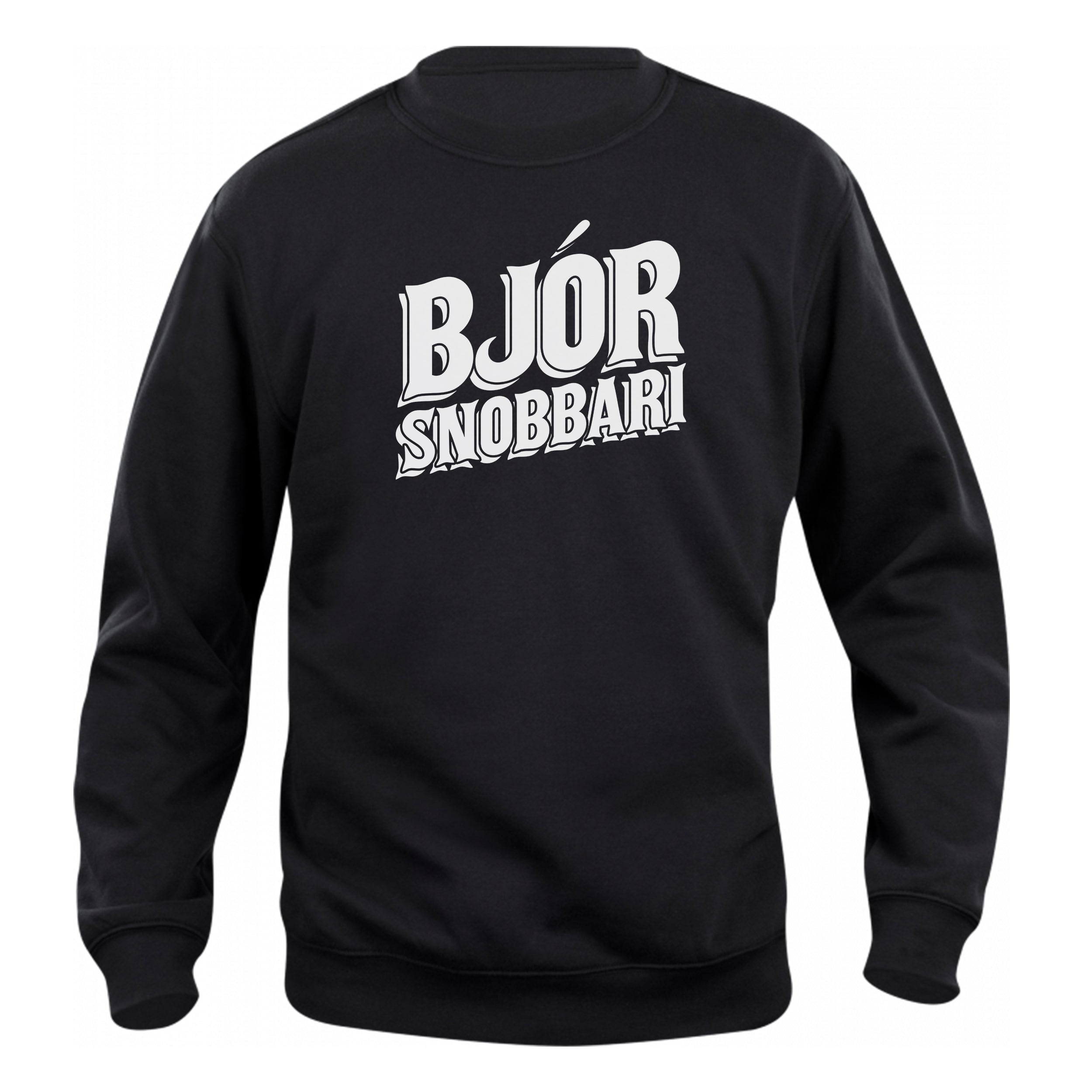 BJÓR-SNOBBARI - Peysa - Svört