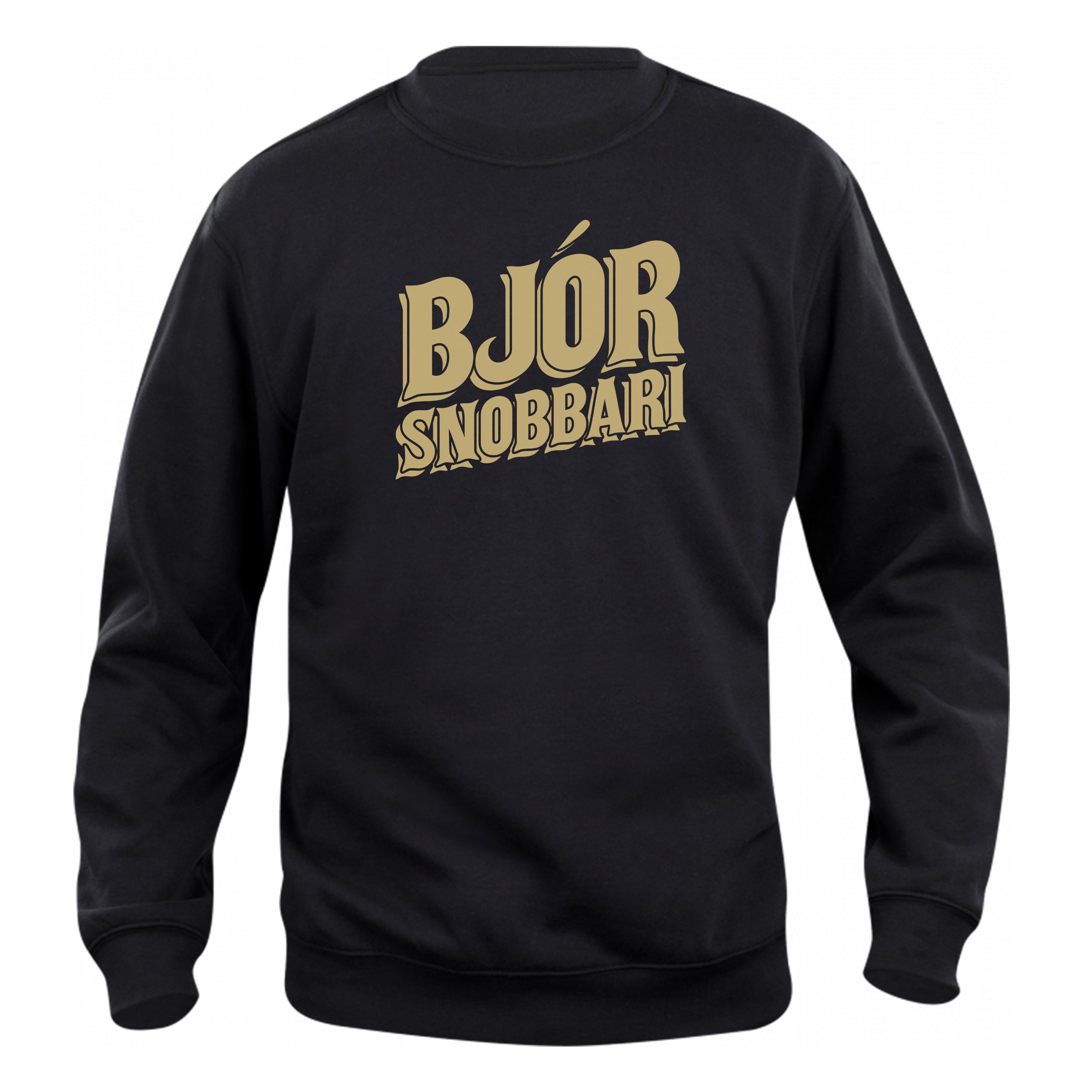 BJÓR-SNOBBARI - Peysa - Svört