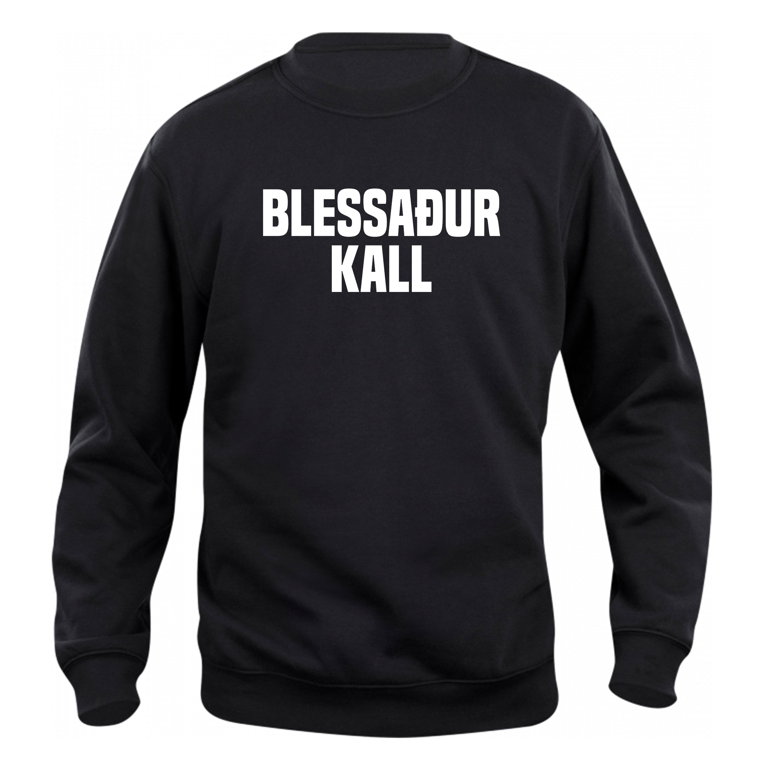 BLESSAÐUR KALL - Peysa - Svört