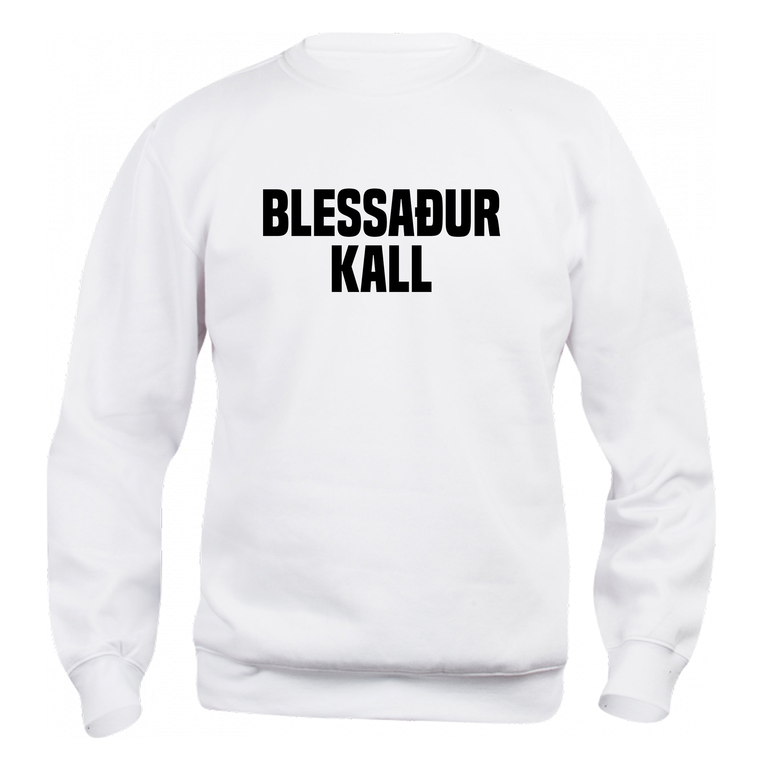 BLESSAÐUR KALL - Peysa - Hvít