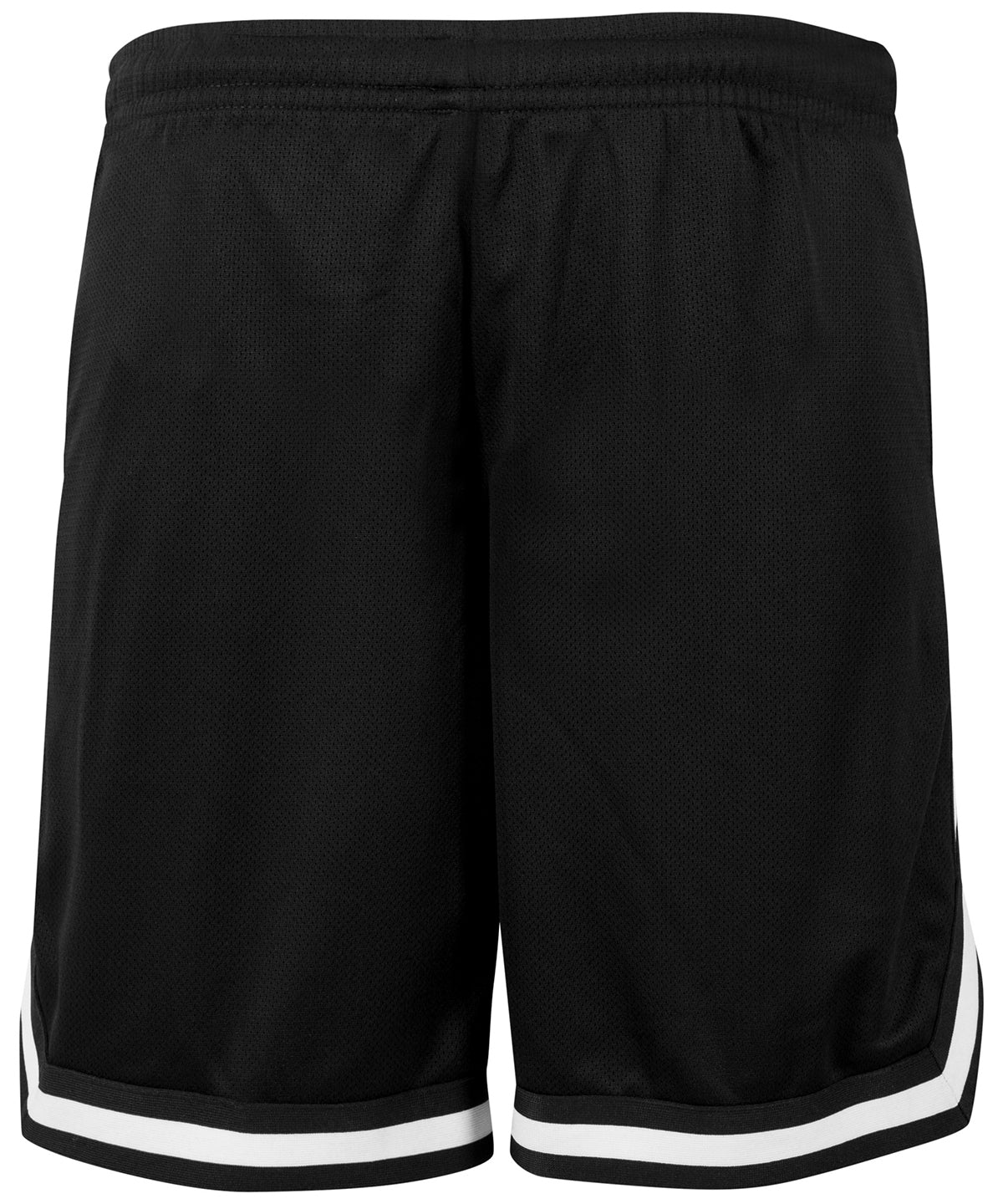 Stuttbuxur - Two-tone Mesh Shorts