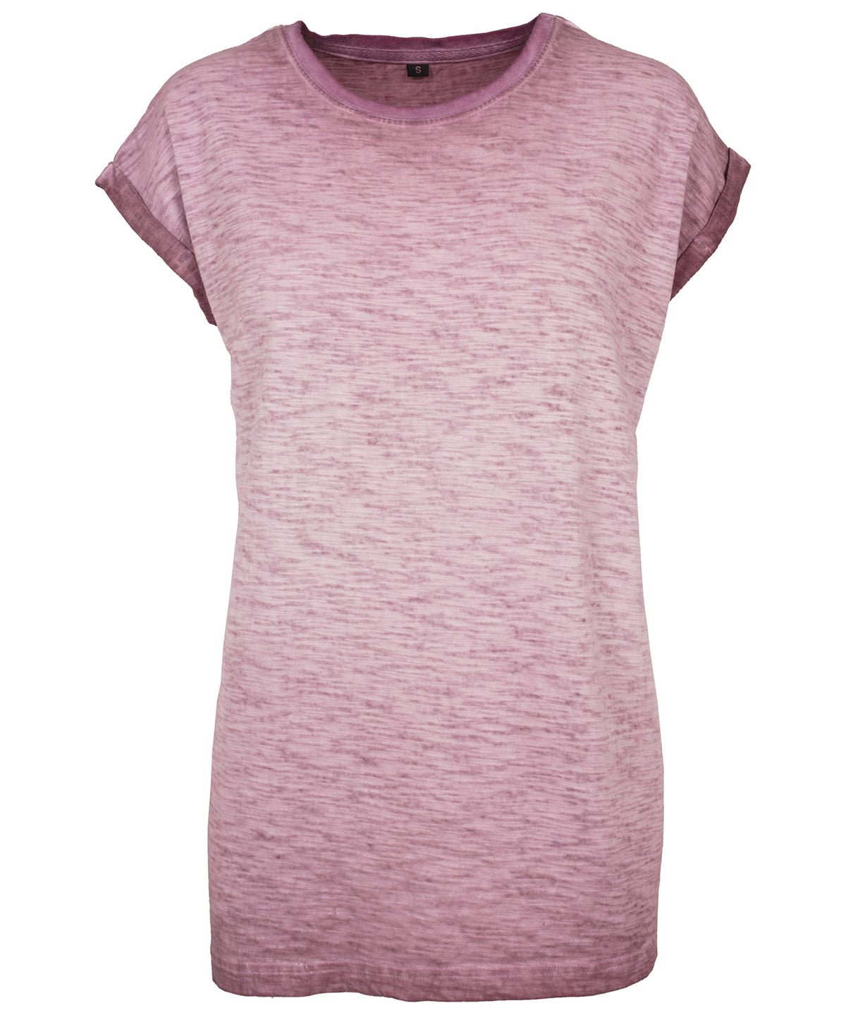 Stuttermabolir - Women's Spray Dye Extended Shoulder Tee