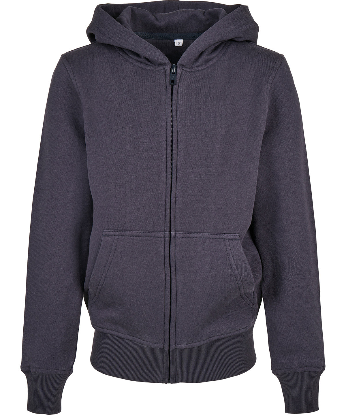 Hettupeysur - Organic Kids Basic Zip Hoodie