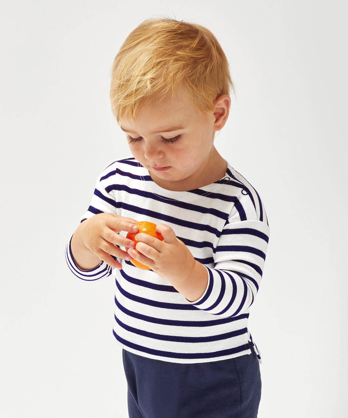 Stuttermabolir - Baby Breton Top