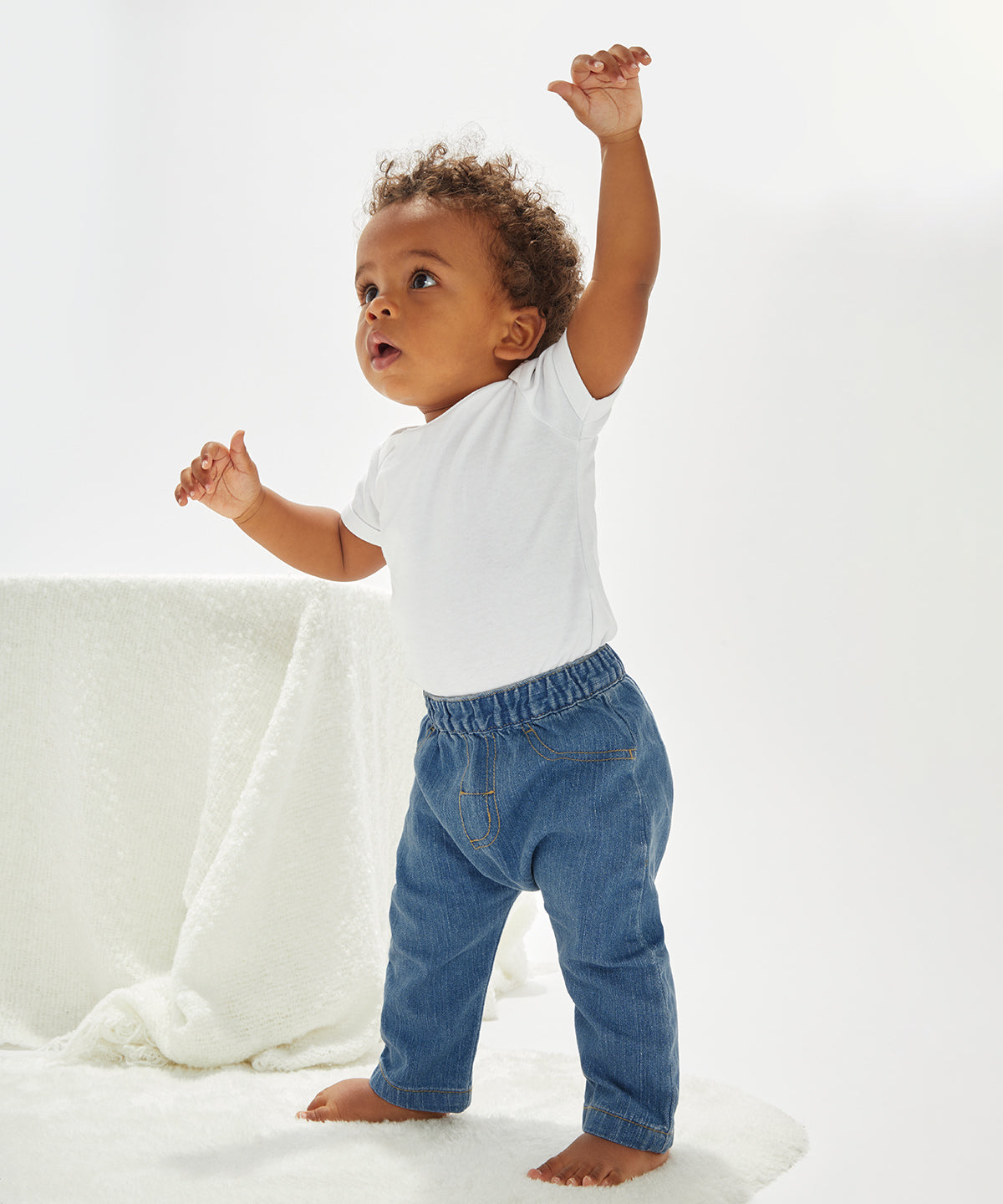 Buxur - Baby Rocks Denim Trousers