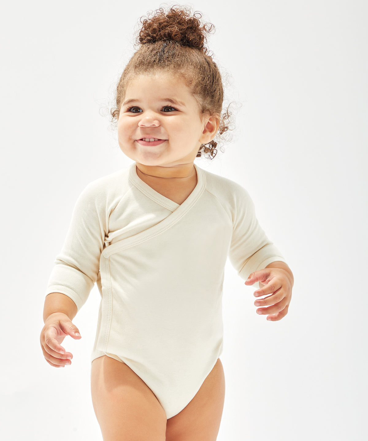 Bodysuits - Baby Long Sleeve Kimono Bodysuit