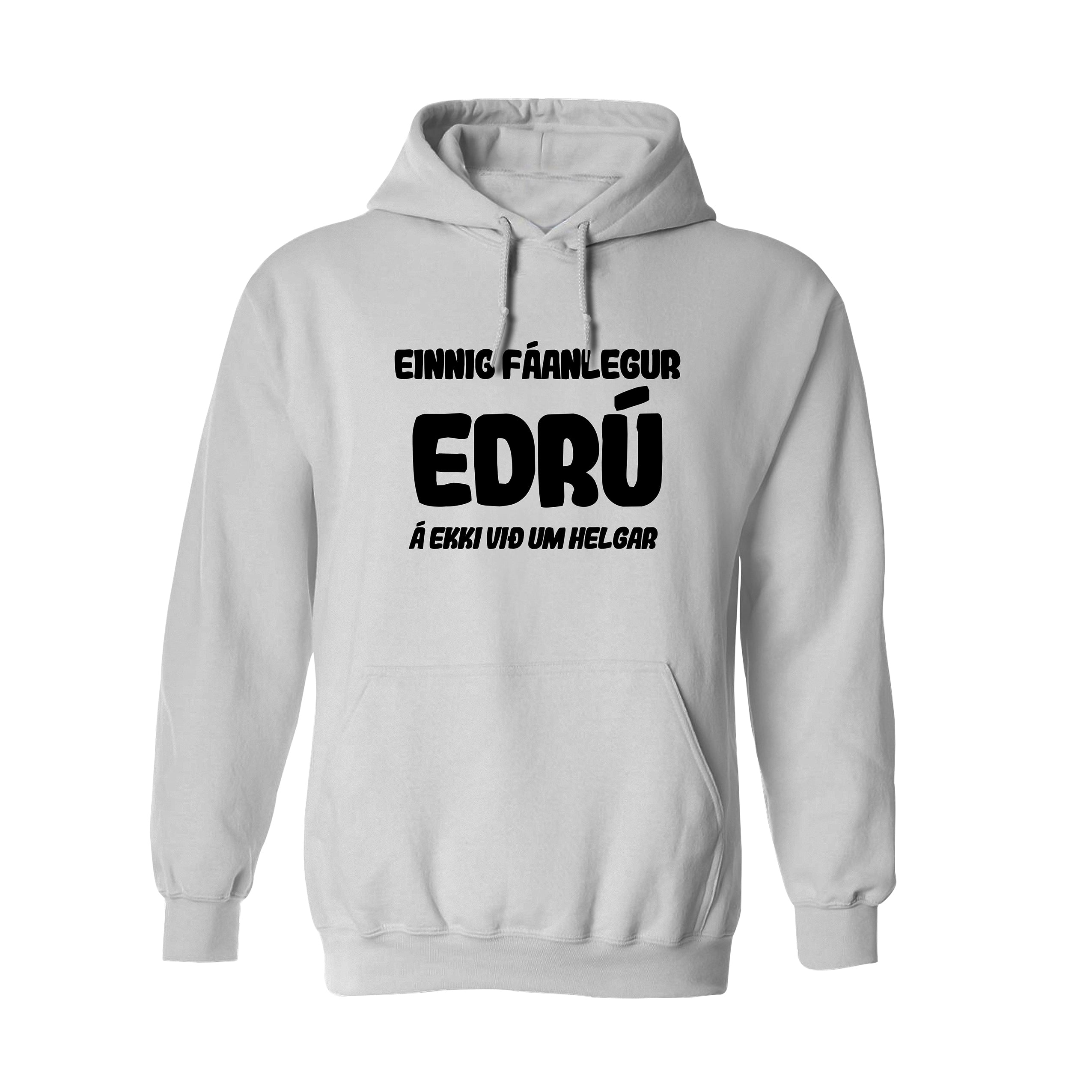 EINNIG FÁANLEGUR EDRÚ - Hettupeysa - Hvít