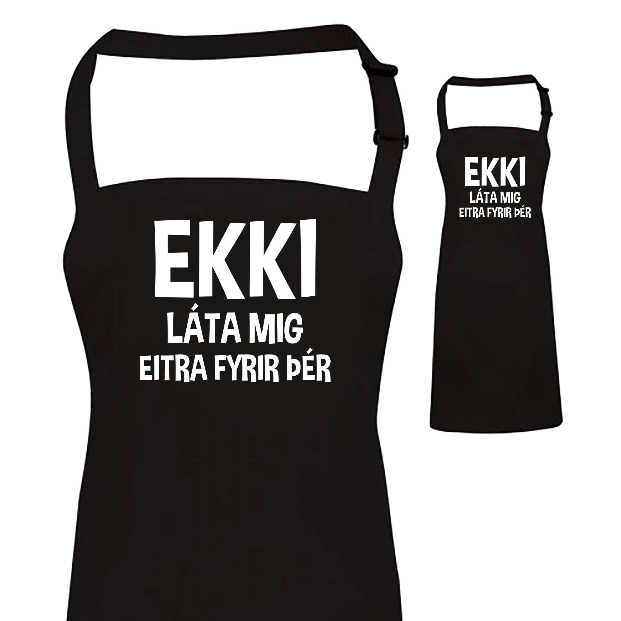 Ekki láta mig eitra fyrir þér - Svunta