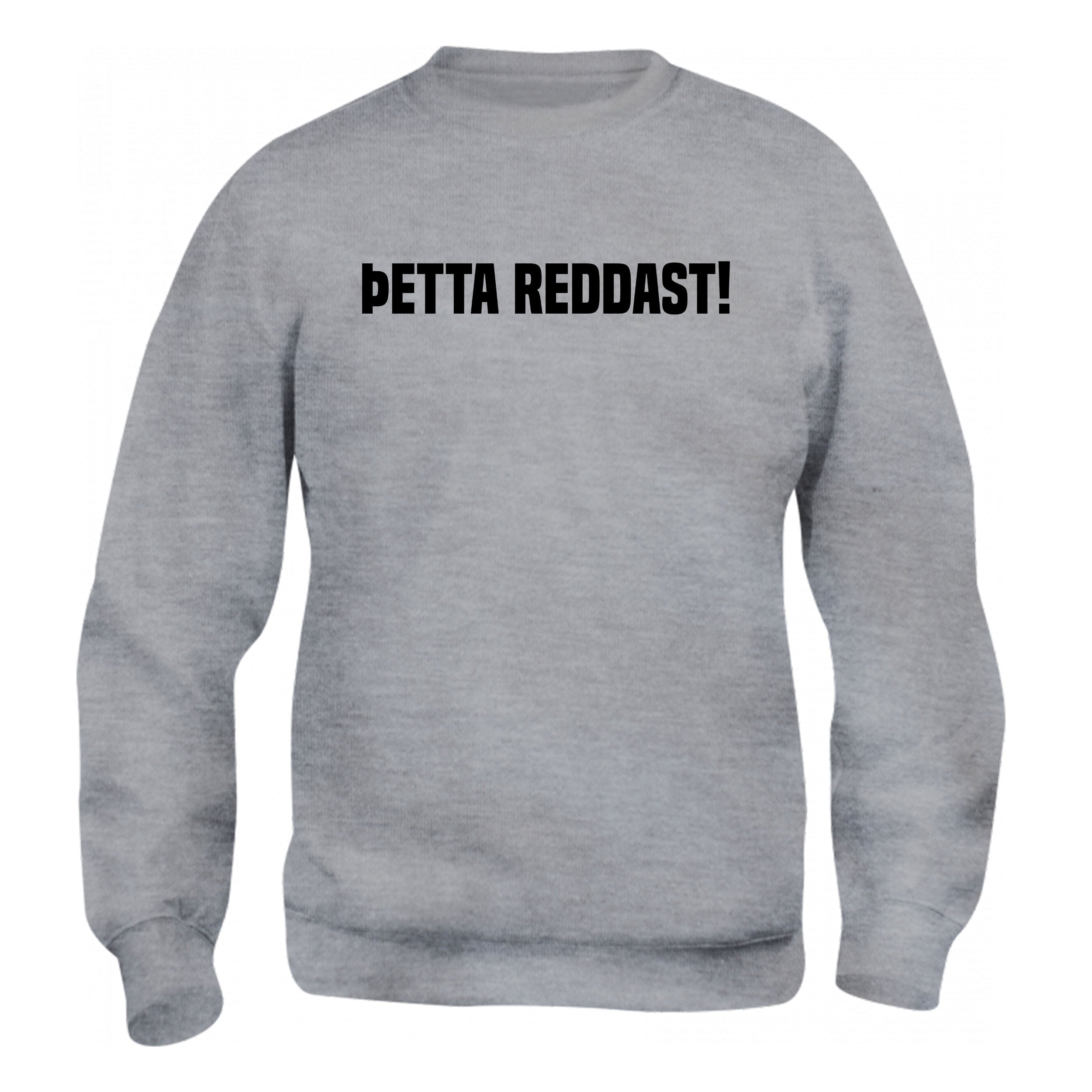 ÞETTA REDDAST! - Peysa - Grá