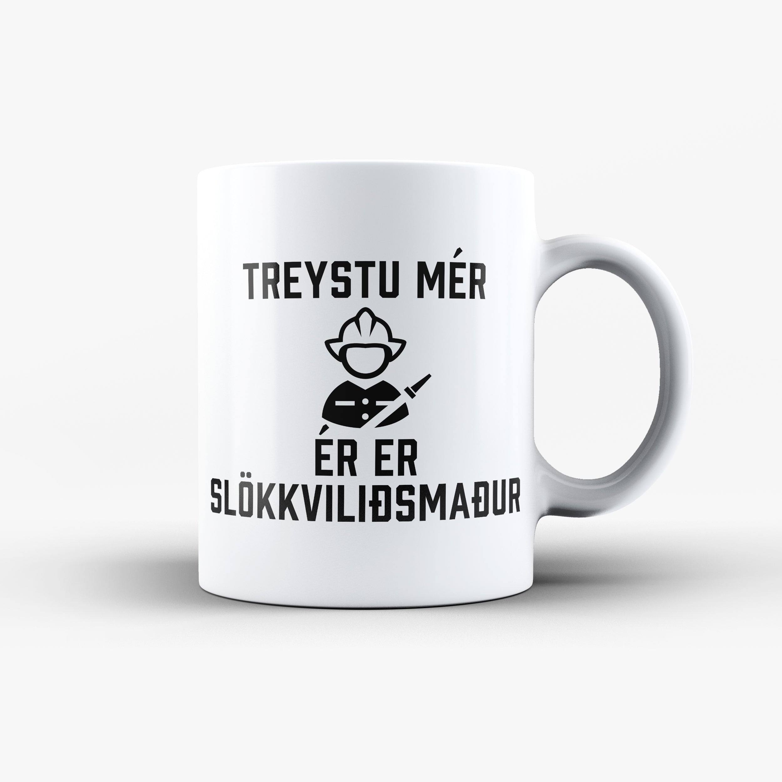 Treystu mér ég er Slökkviliðsmaður - Bolli