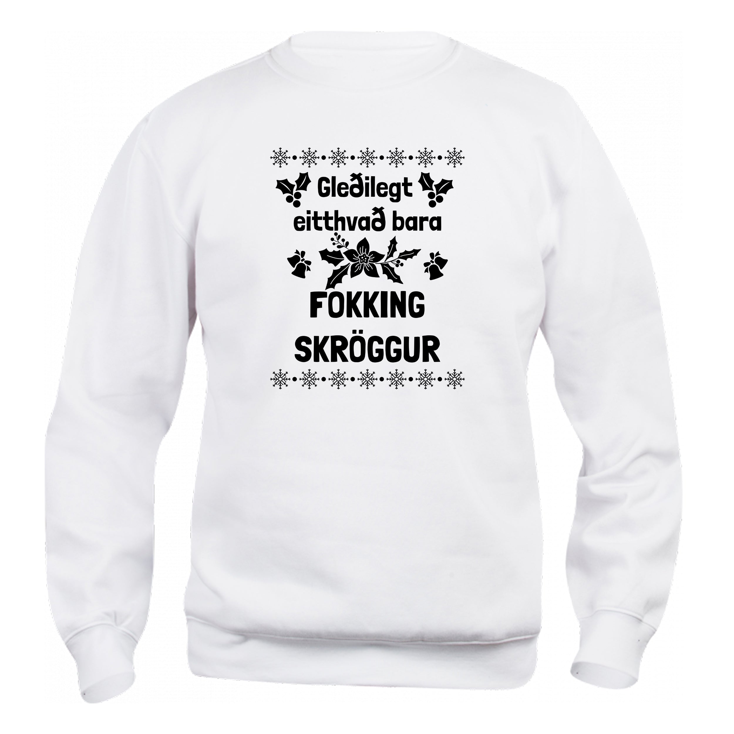 FOKKING SKRÖGGUR - Peysa - Hvít