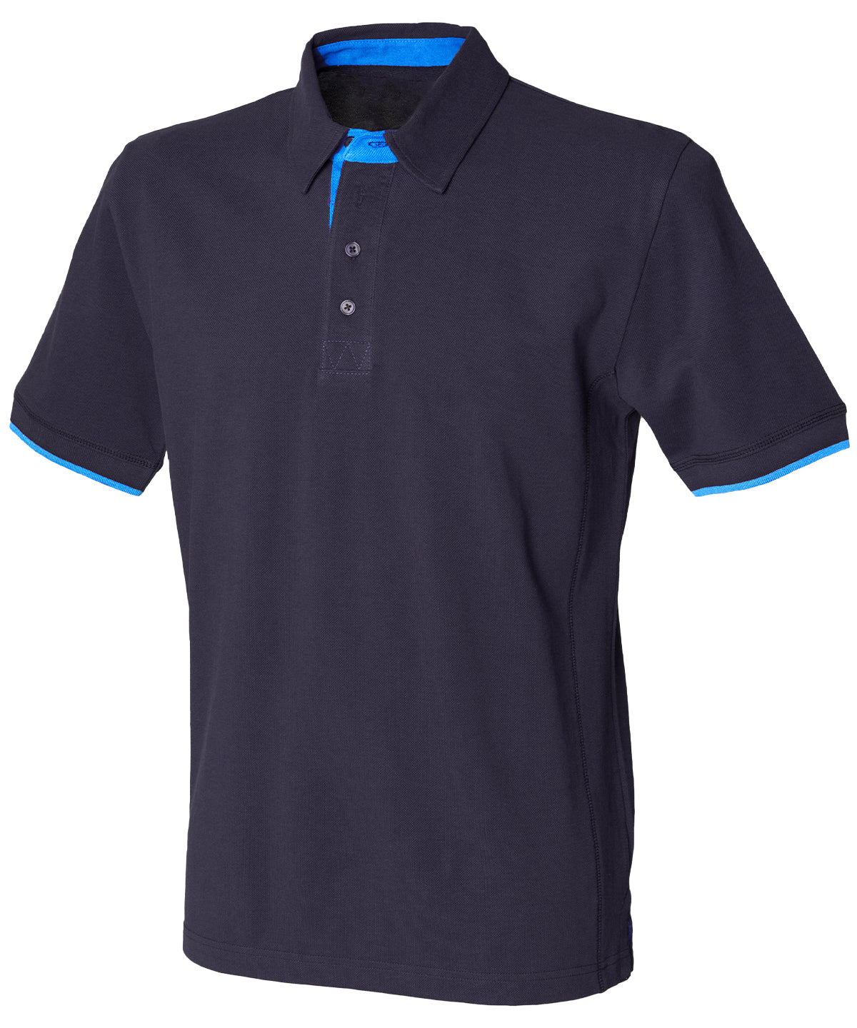 Pólóbolir - Contrast Piqué Polo Shirt