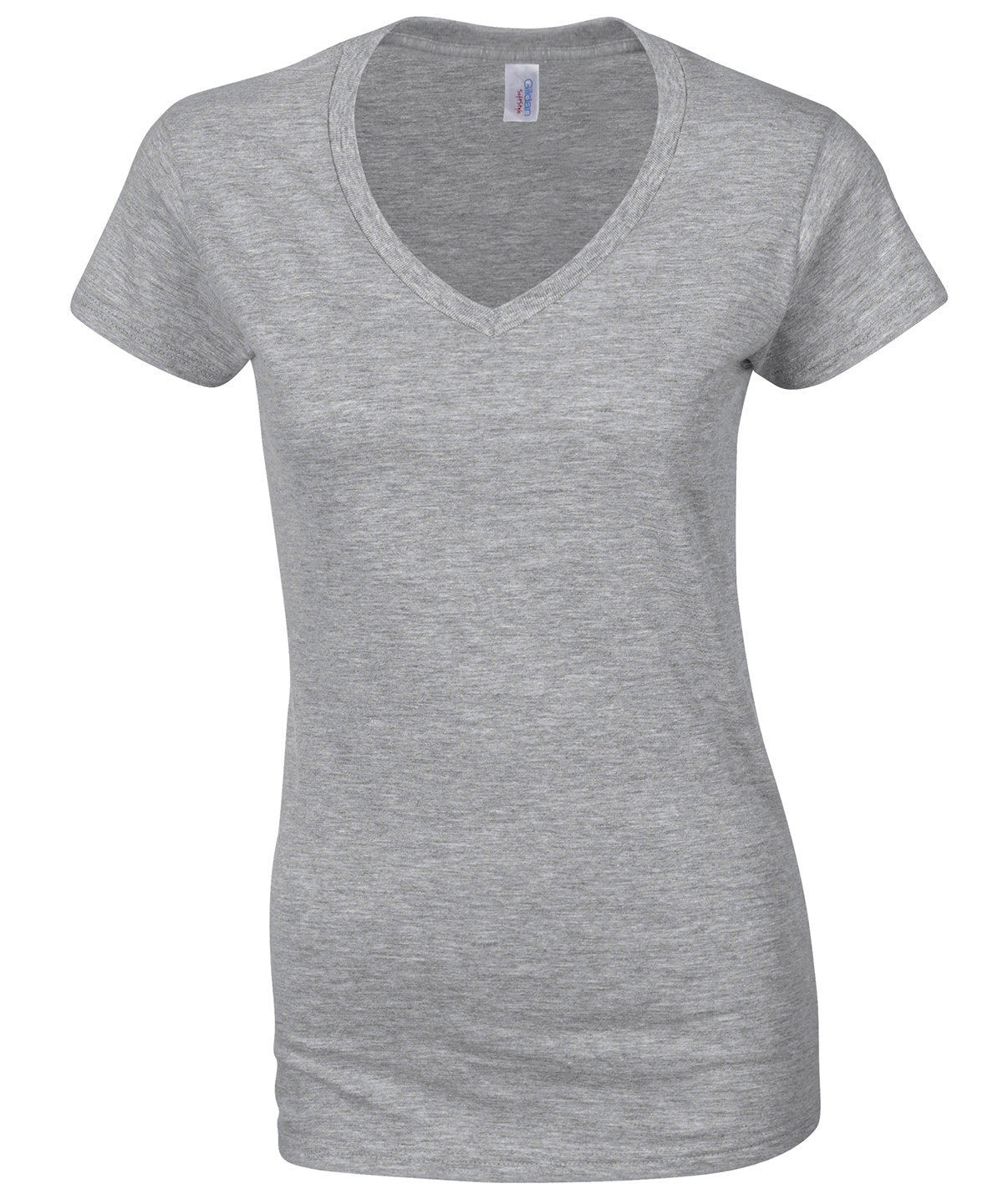 Stuttermabolir - Softstyle™ Women's V-neck T-shirt