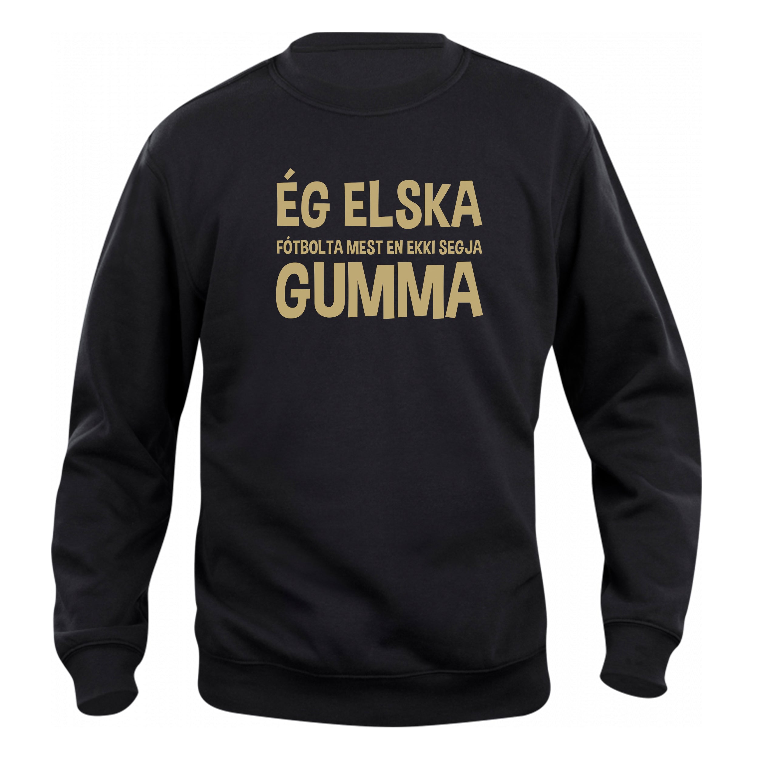 ÉG ELSKA MEST (breytilegur texti) - Peysa - Svört