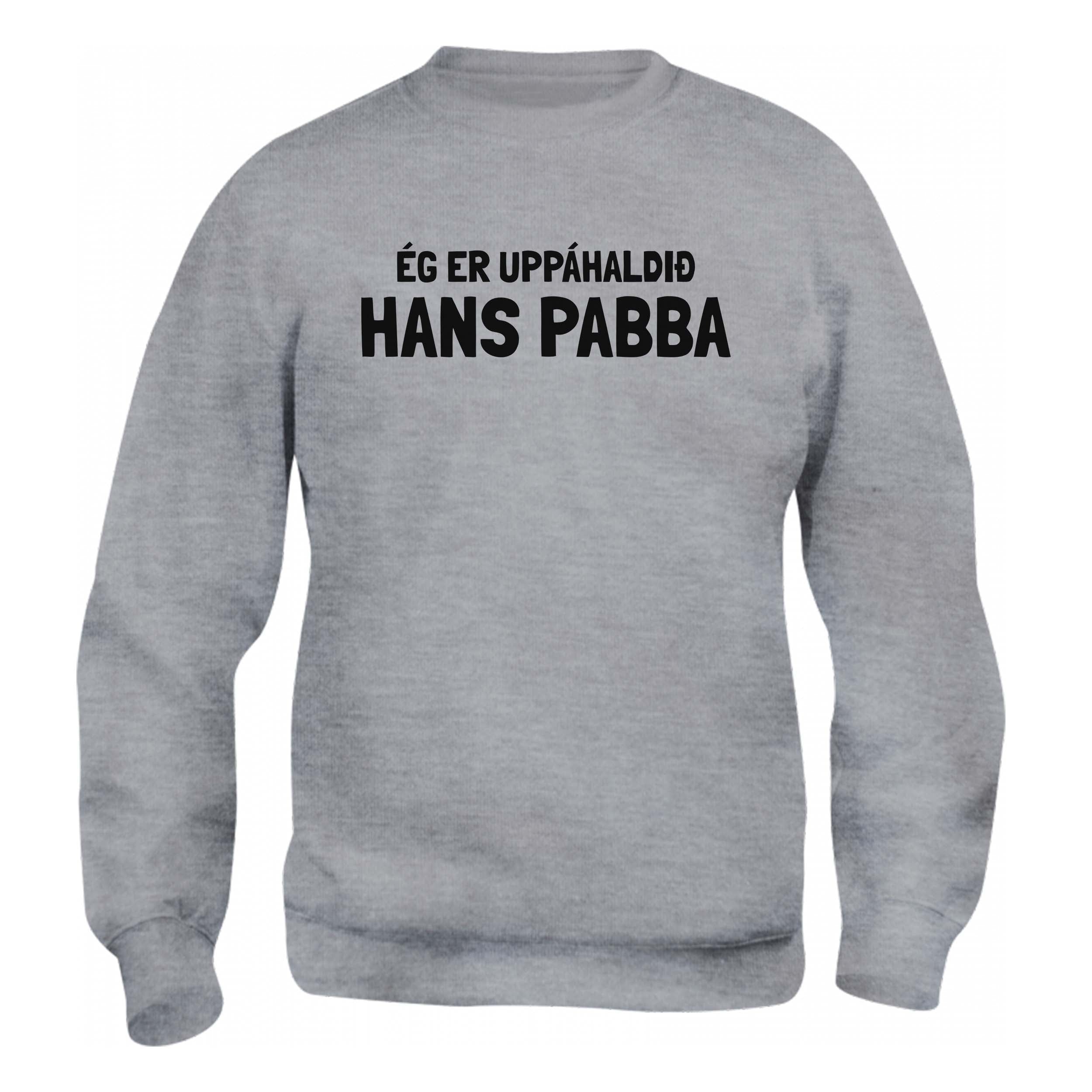 ÉG ER - UPPÁHALDIÐ0 PABBA - Peysa - Grá