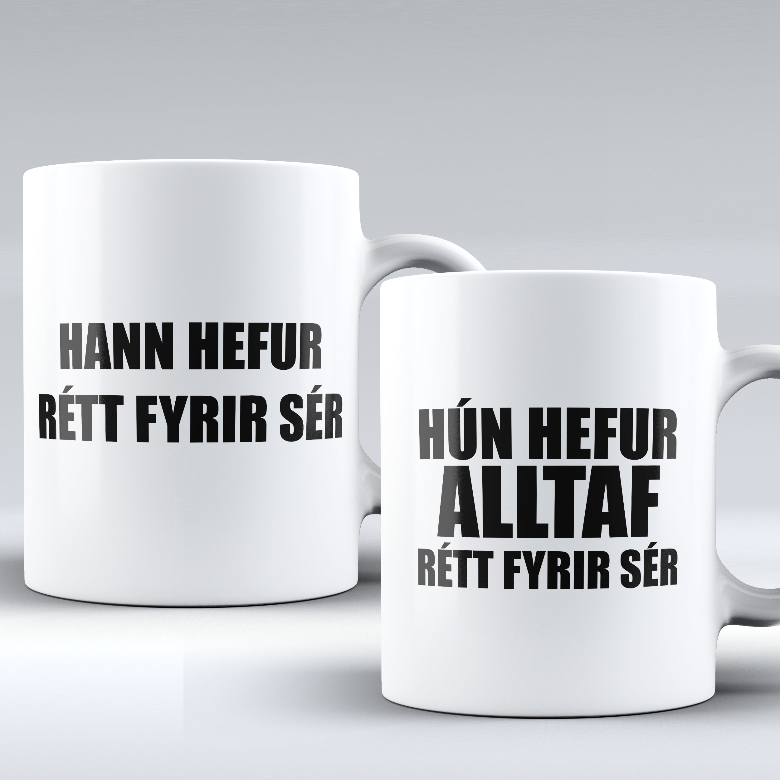 Hann/Hún hefur alltaf rétt fyrir sér - Parabollar