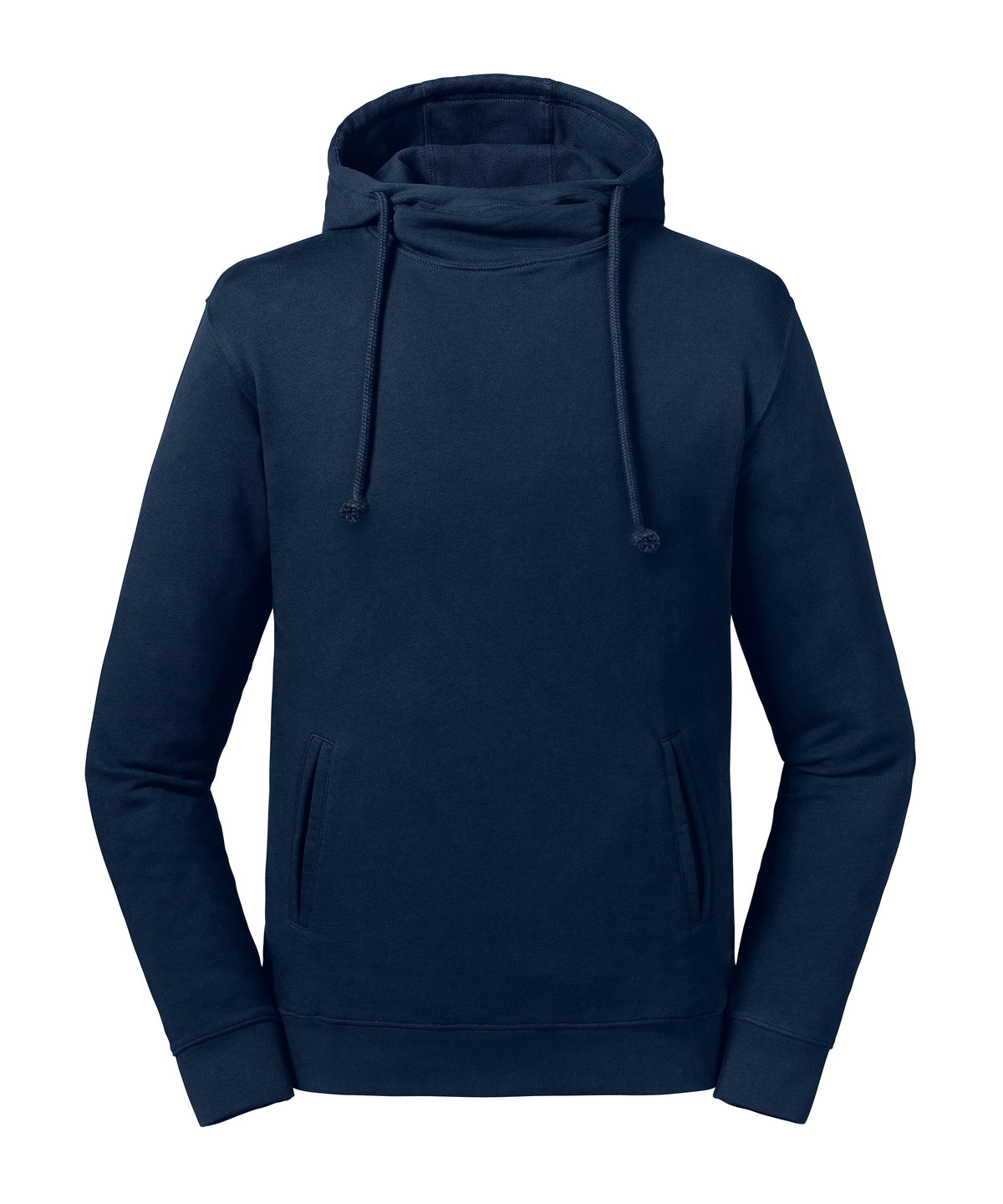Hettupeysur - Pure Organic High Collar Hooded Sweatshirt