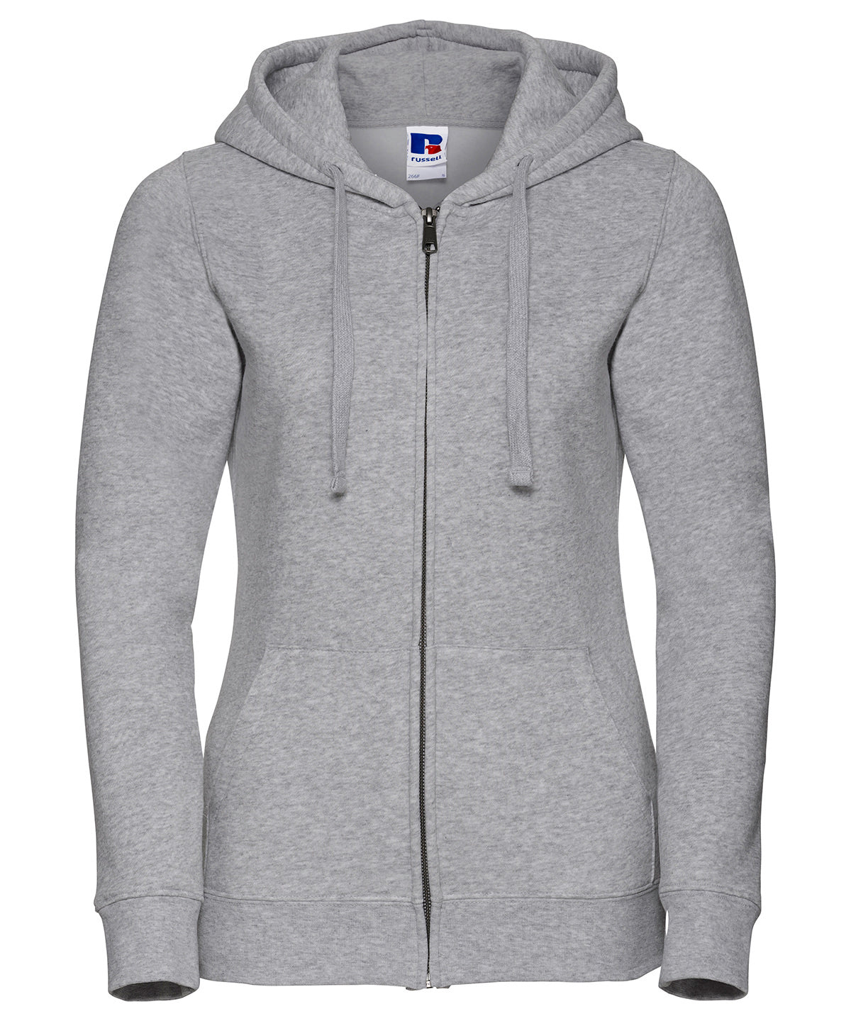 Hettupeysur - Women's Authentic Zipped Hooded Sweatshirt