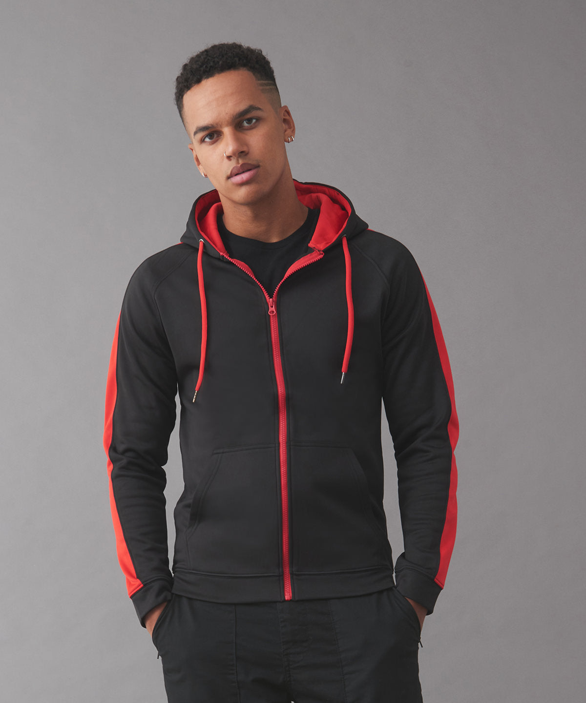 Hettupeysur - Sports Polyester Zoodie