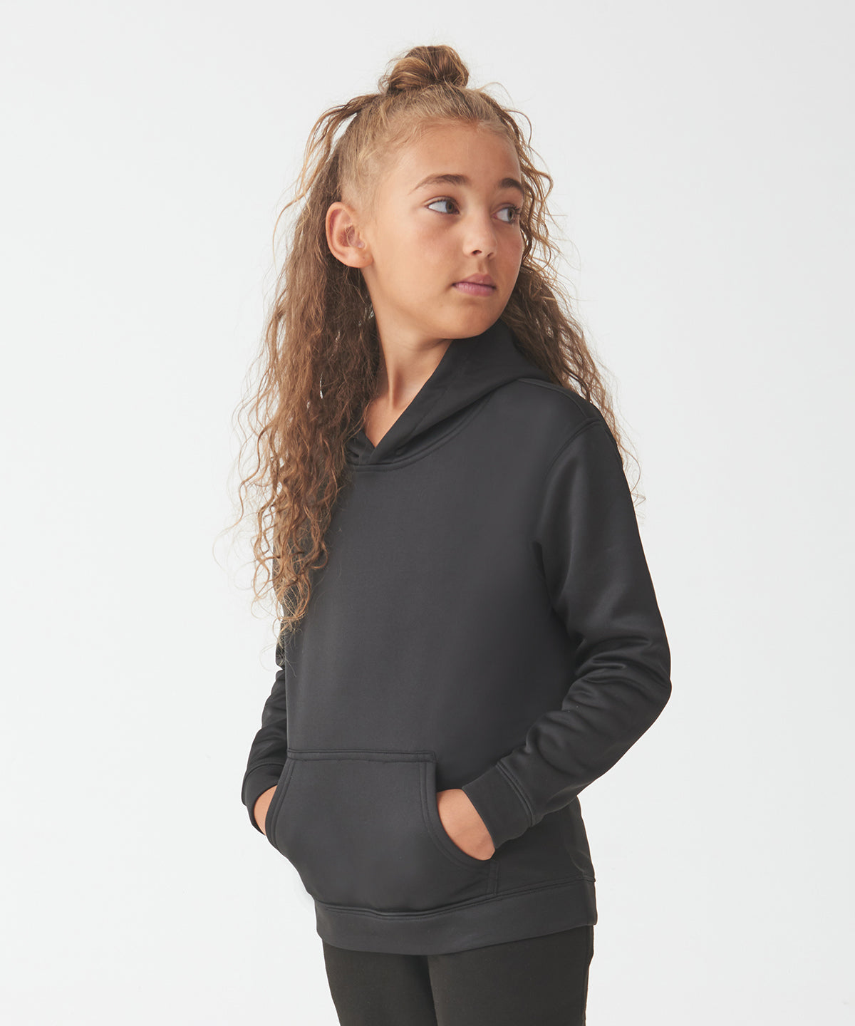 Hettupeysur - Kids Sports Polyester Hoodie