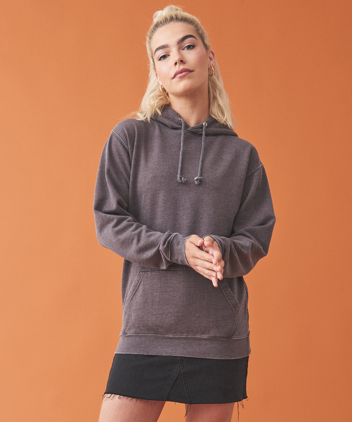 Hettupeysur - Washed Hoodie