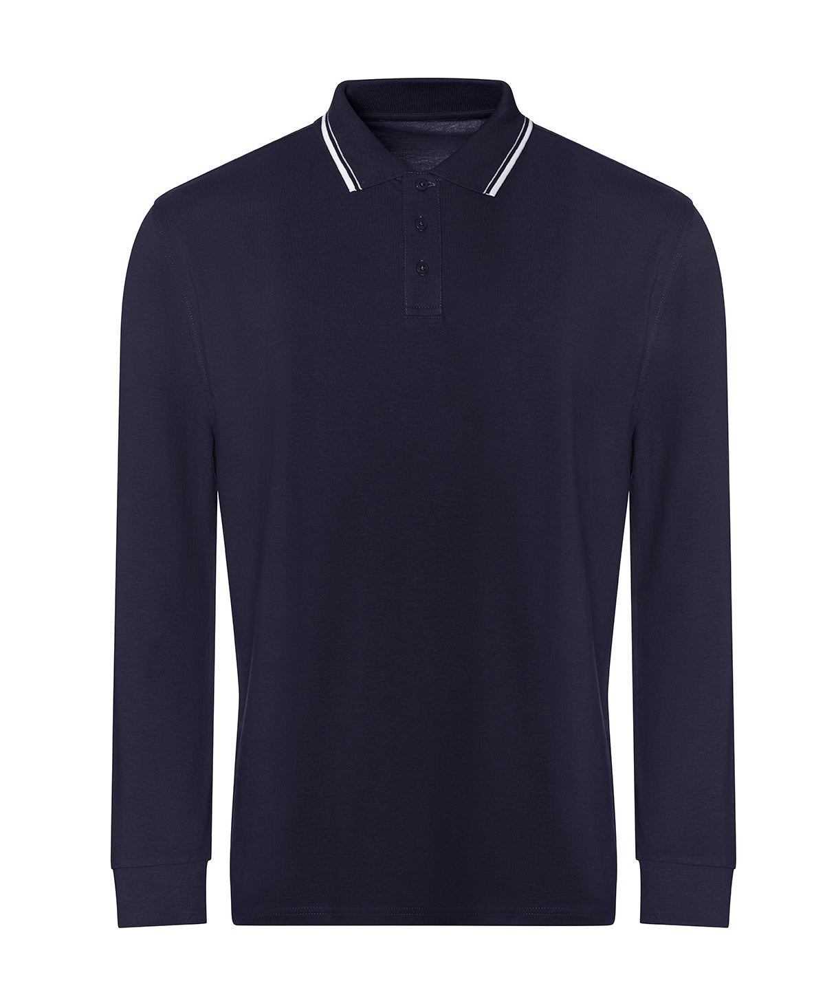 Pólóbolir - Long Sleeve Tipped 100 Polo