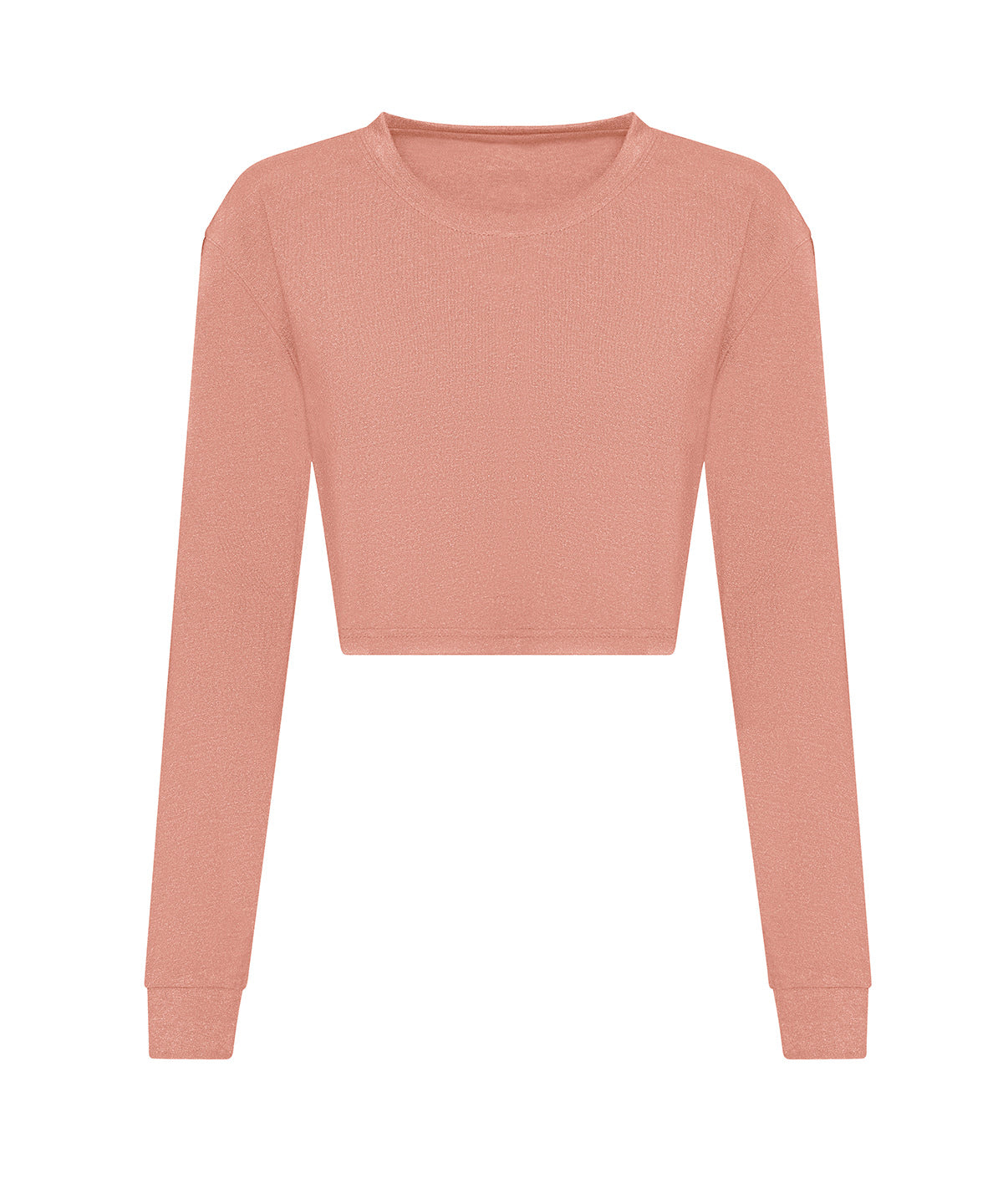 Stuttermabolir - Women's Long Sleeve Cropped T
