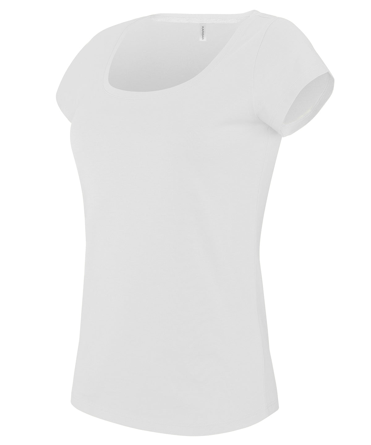 Stuttermabolir - Ladies’ Boat Neck Short-sleeved T-shirt