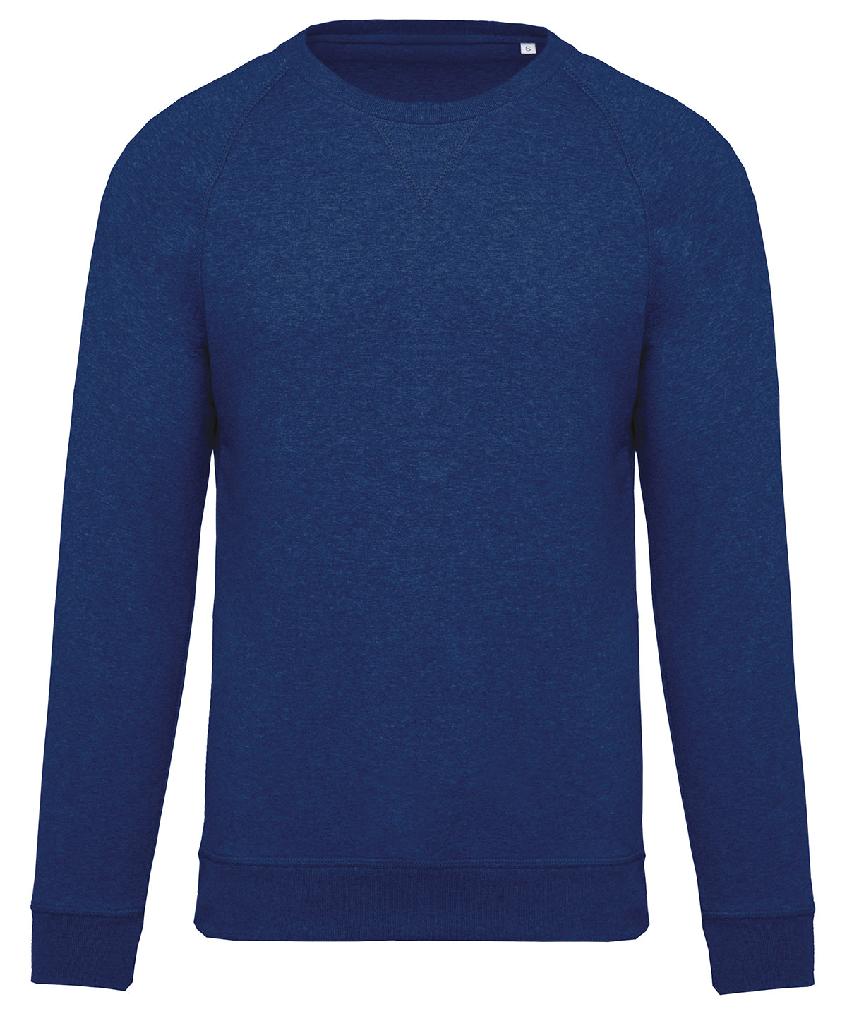 Háskólapeysur - Men's Organic Cotton Crew Neck Raglan Sleeve Sweatshirt