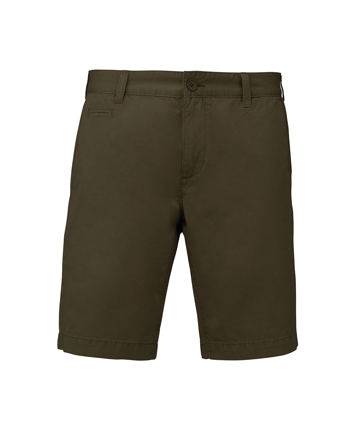 Stuttbuxur - Men's Washed Effect Bermuda Shorts