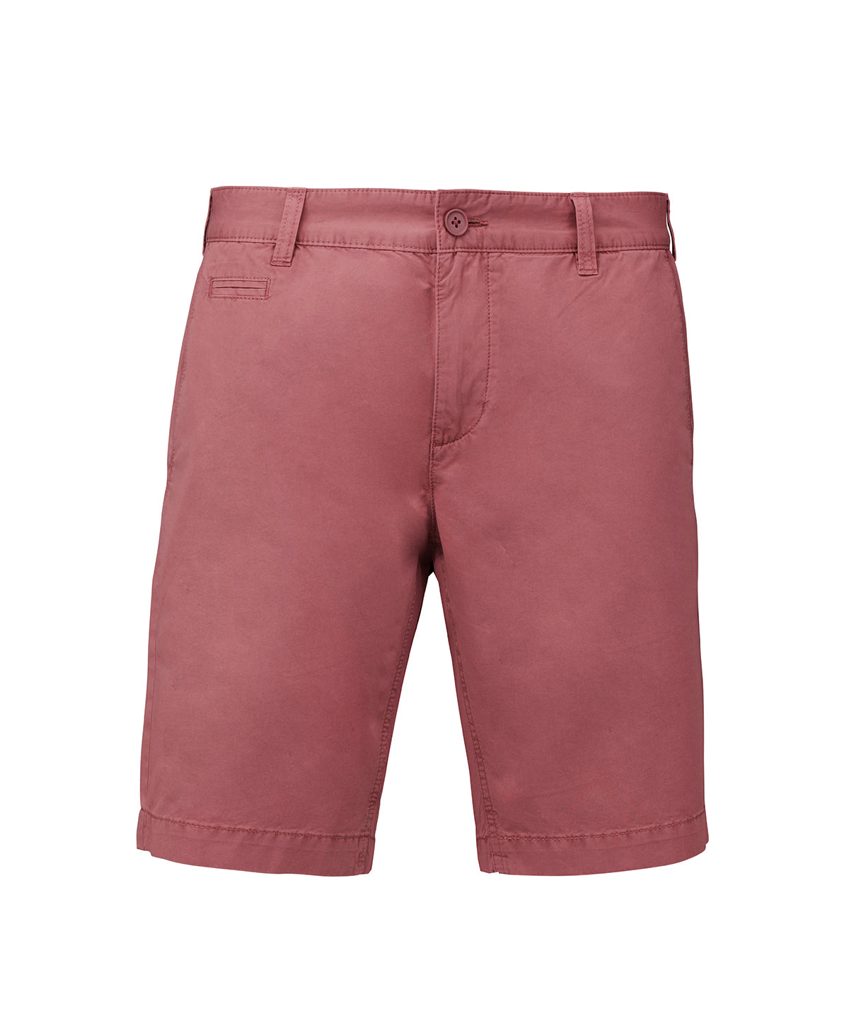 Stuttbuxur - Men's Washed Effect Bermuda Shorts
