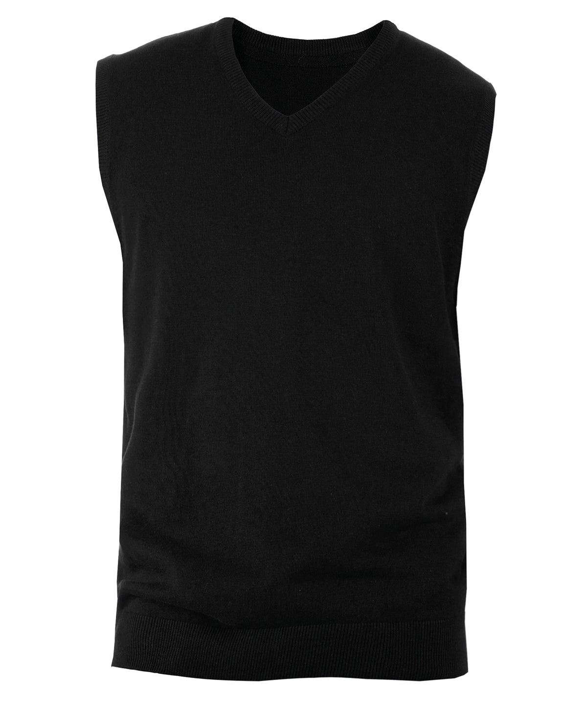 Prjónaðar peysur - Men's Sleeveless V-neck Jumper